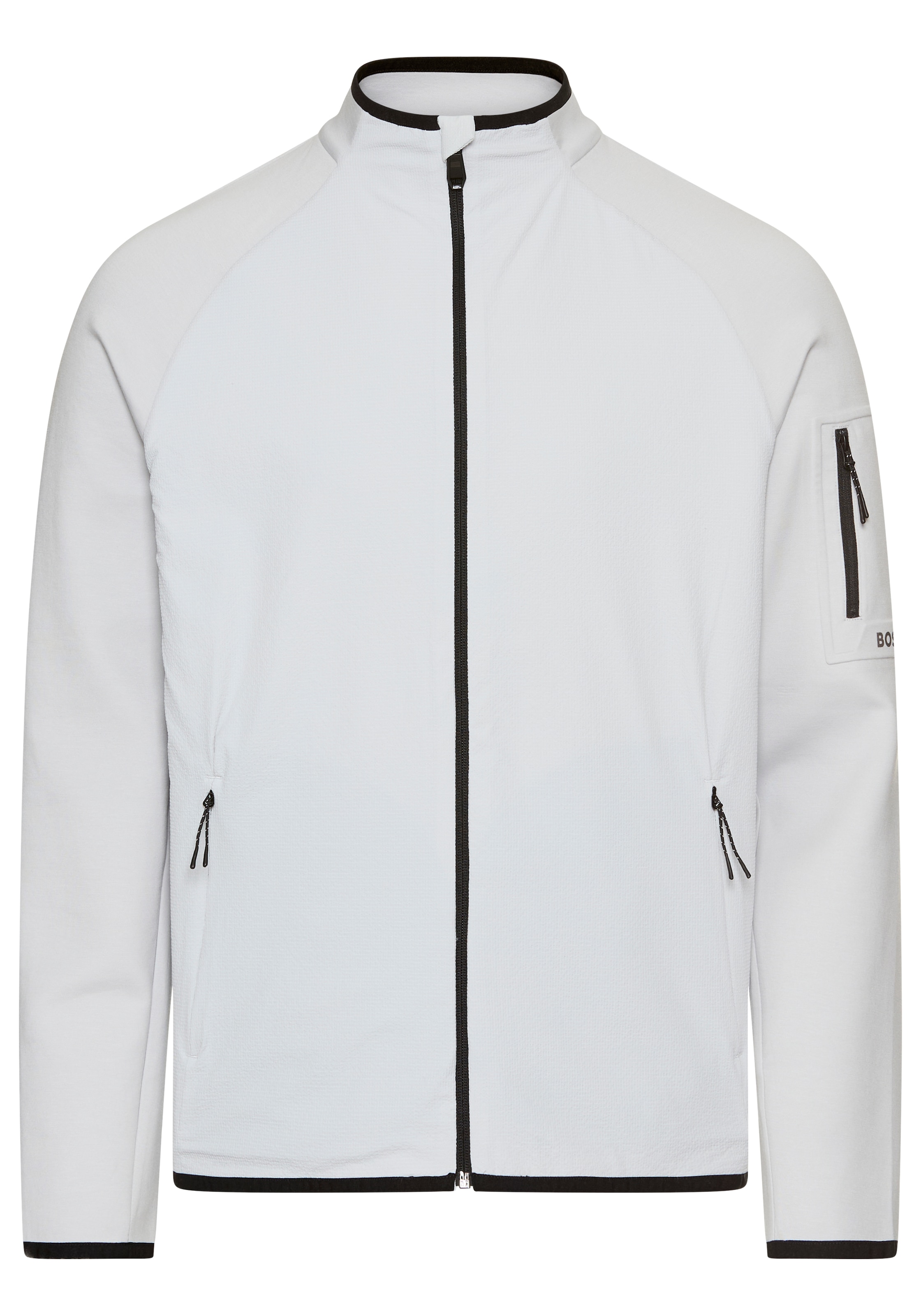 BOSS GREEN Sweatjacke "FZ Urban Tech", mit dekorativen reflektierenden Deta günstig online kaufen