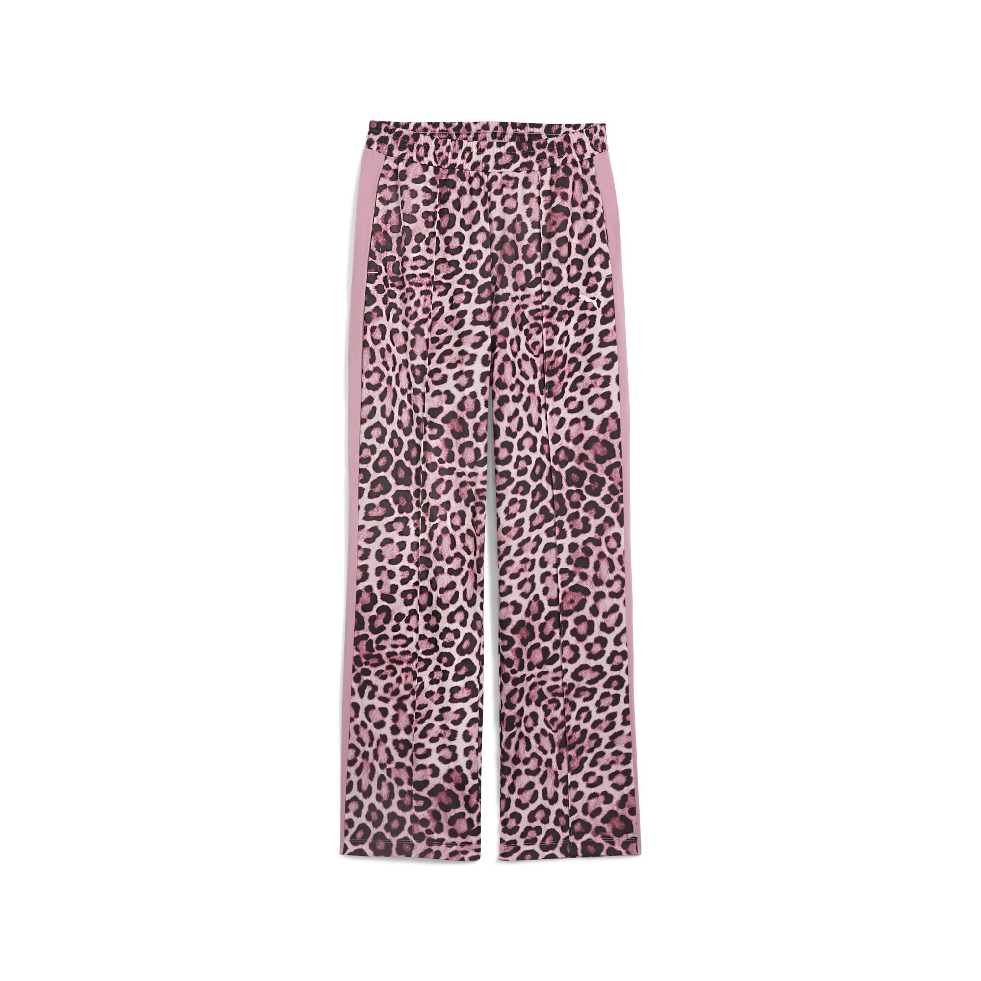 PUMA Sporthose "T7 LEO LUXE Straight Hose mit Allover-Print Damen" günstig online kaufen