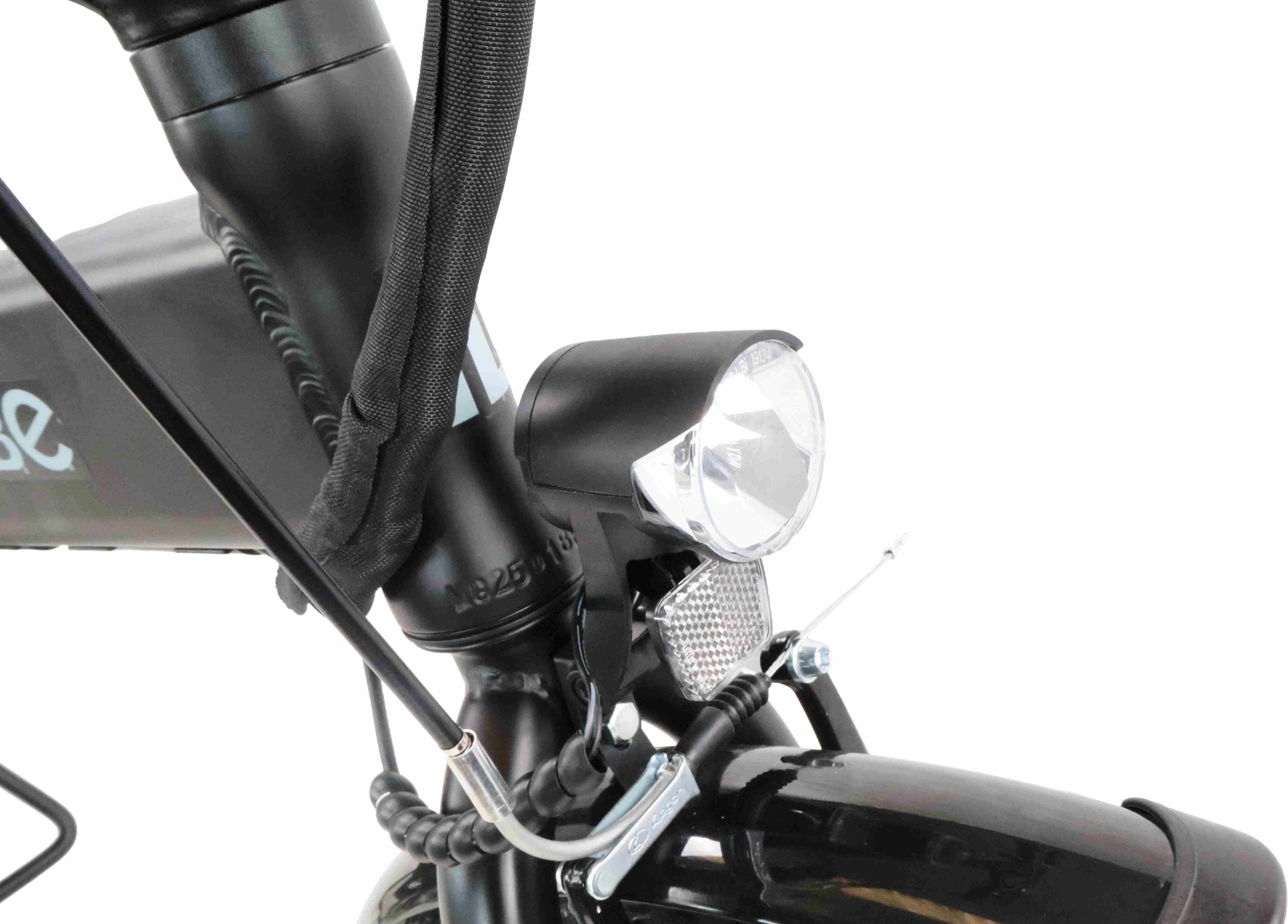 LLobe »Falt E-Bike 20" Plexa« 6 Gang Shimano Tourney Schaltwerk Kettenschaltung Heckmotor 250 W