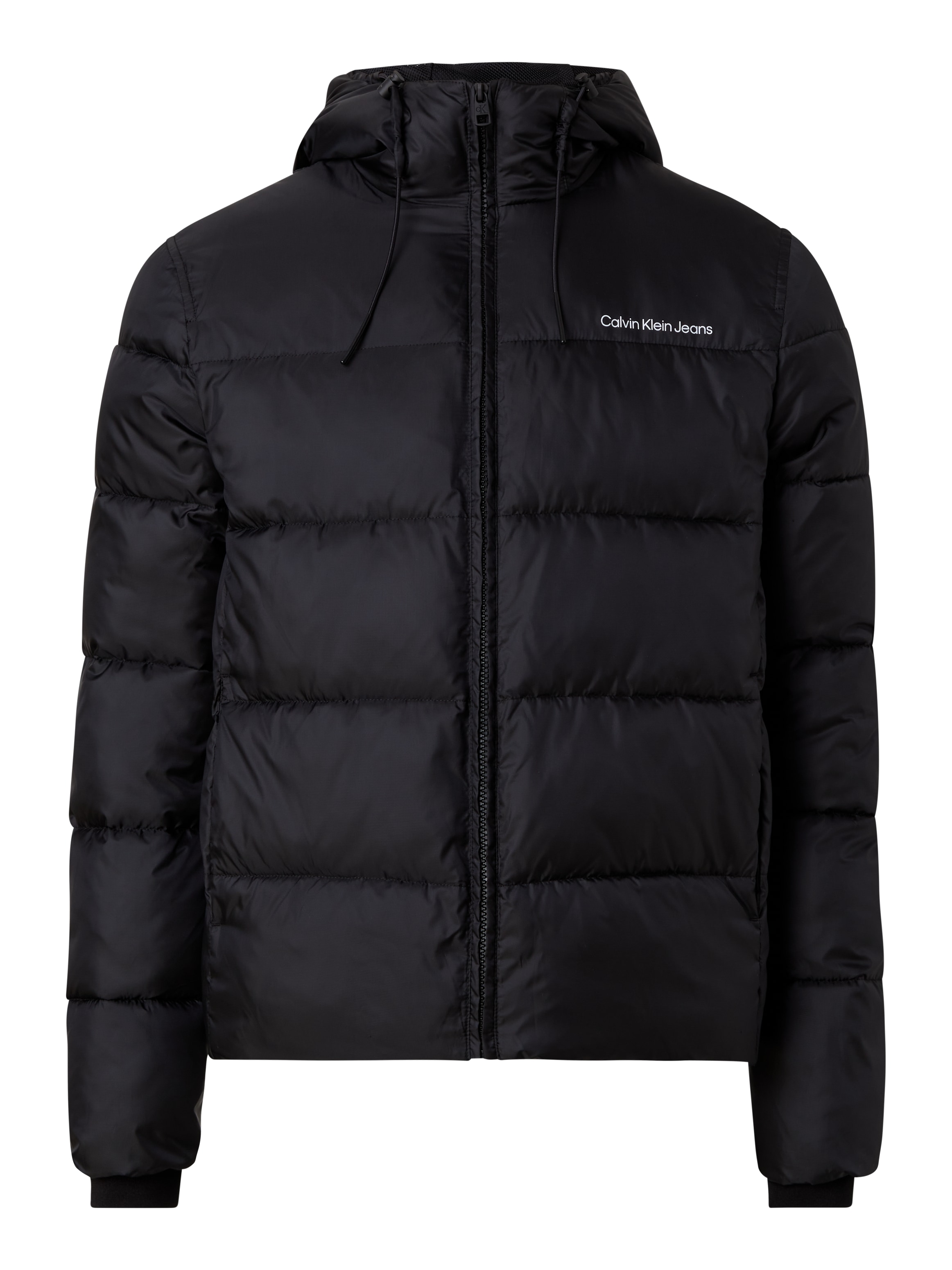 Calvin Klein Jeans Steppjacke »LOGO TAPE LW PADDED JACKET«, mit Kapuze