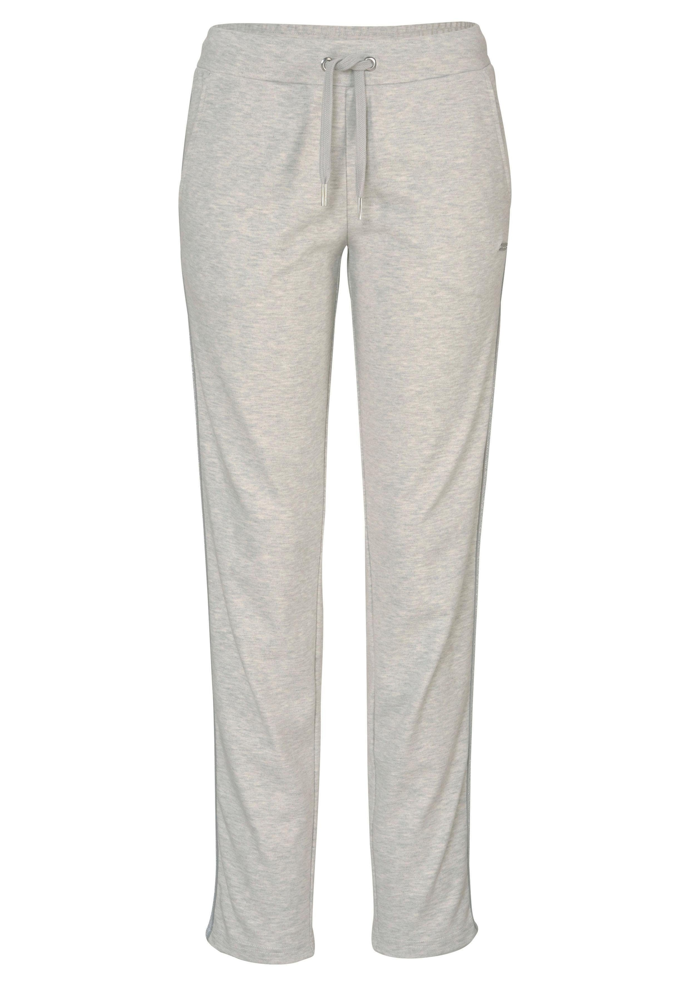 Bench. Loungewear Homewearhose, mit Metallic-Streifen, Loungewear, Loungean günstig online kaufen