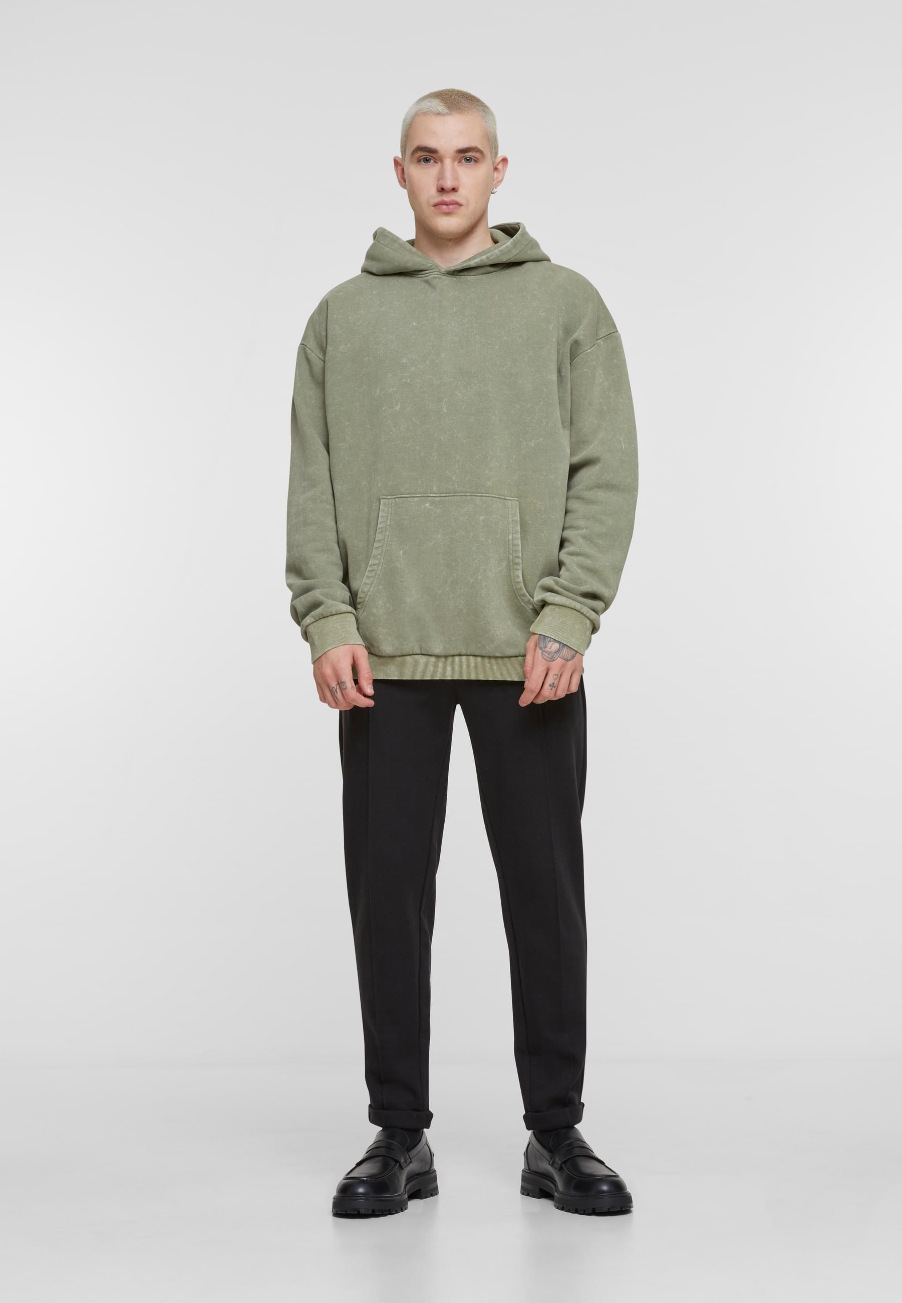 URBAN CLASSICS Chinos »Urban Classics Cropped Interlock Jogg Chino«, (1 tlg.)