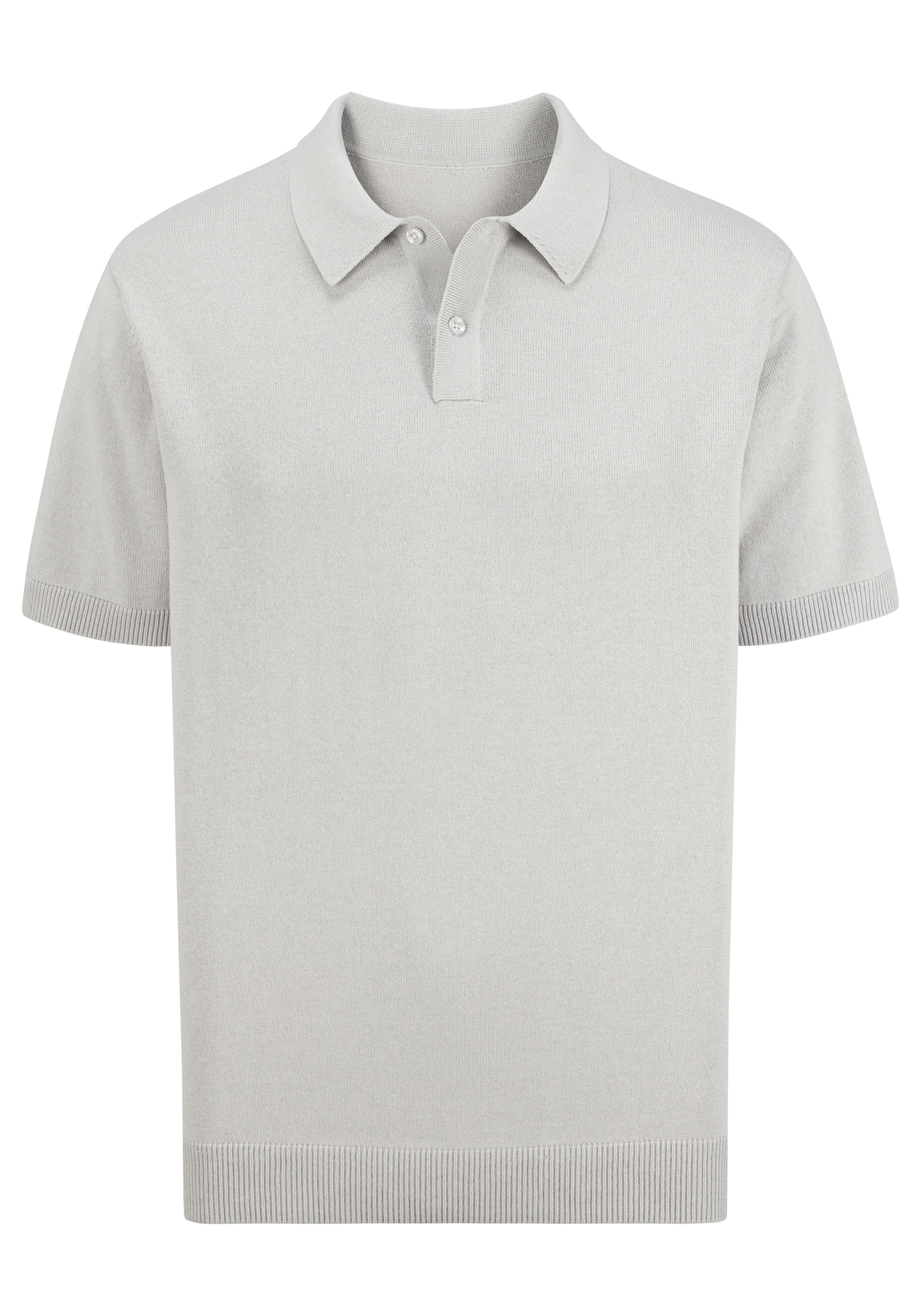 H.I.S Kurzarmshirt "aus Feinstrick", - mit Polokragen und Knopfleiste, pfle günstig online kaufen