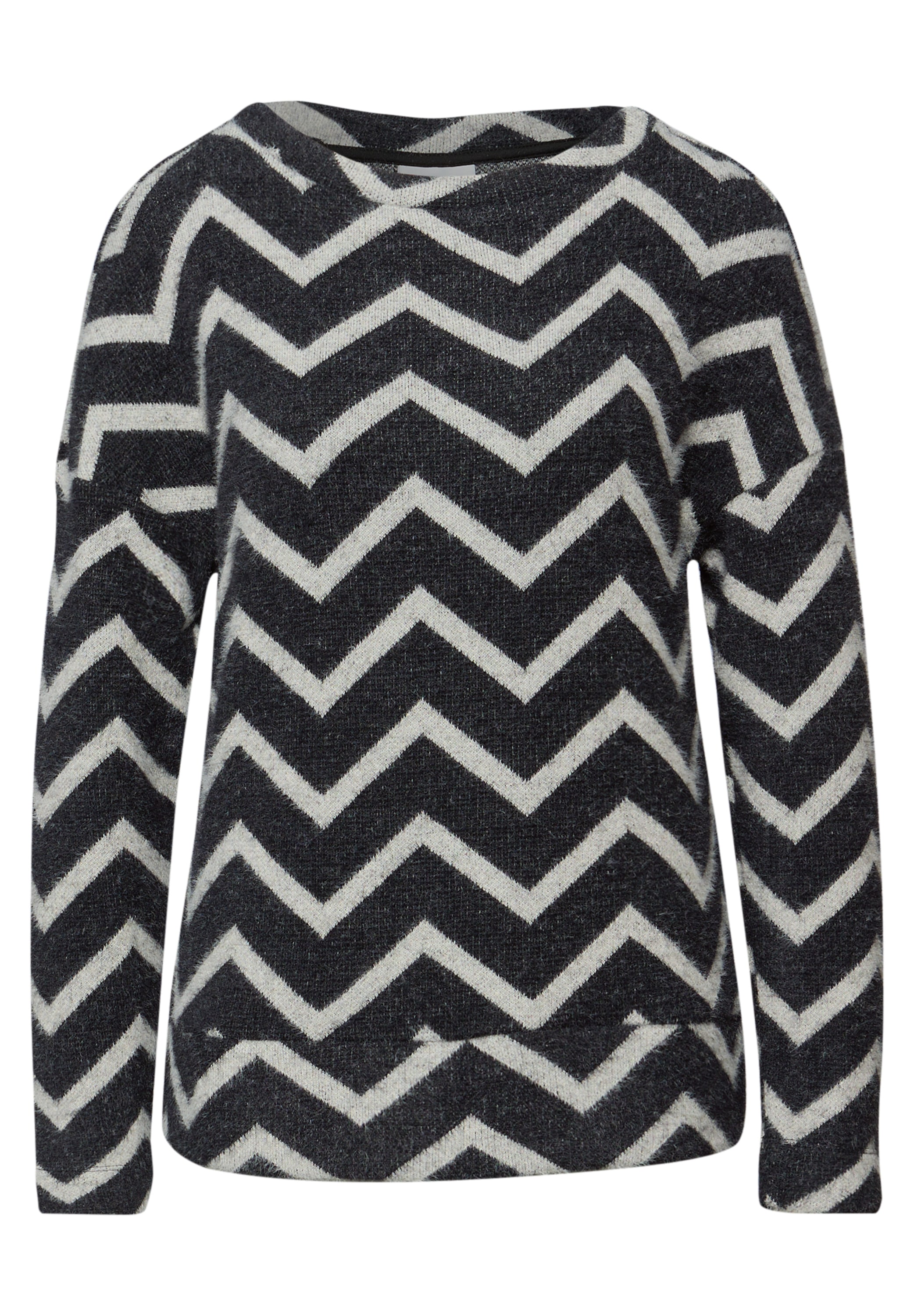 STREET ONE Langarmshirt im Shirt-Style