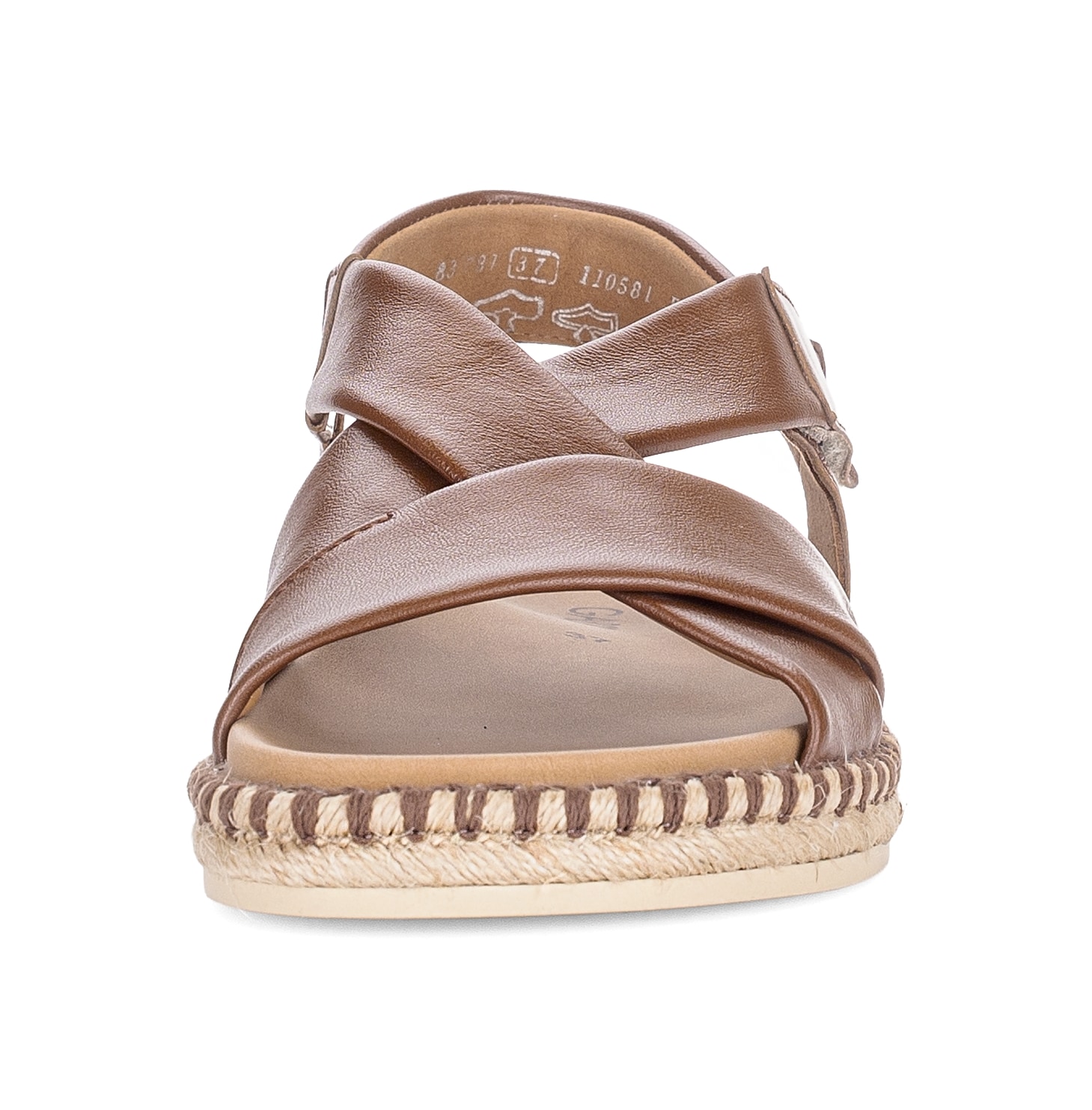 Gabor Riemchensandale  Plateau, Sandalette mit weichen Riemchen