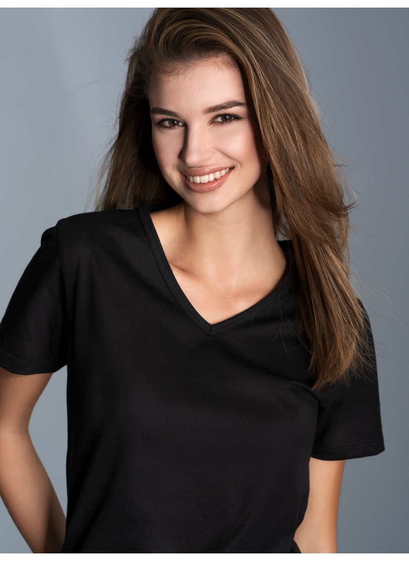 Thumbnail - Trigema T-Shirt "TRIGEMA V-Shirt Slim Fit" 1 Stk.