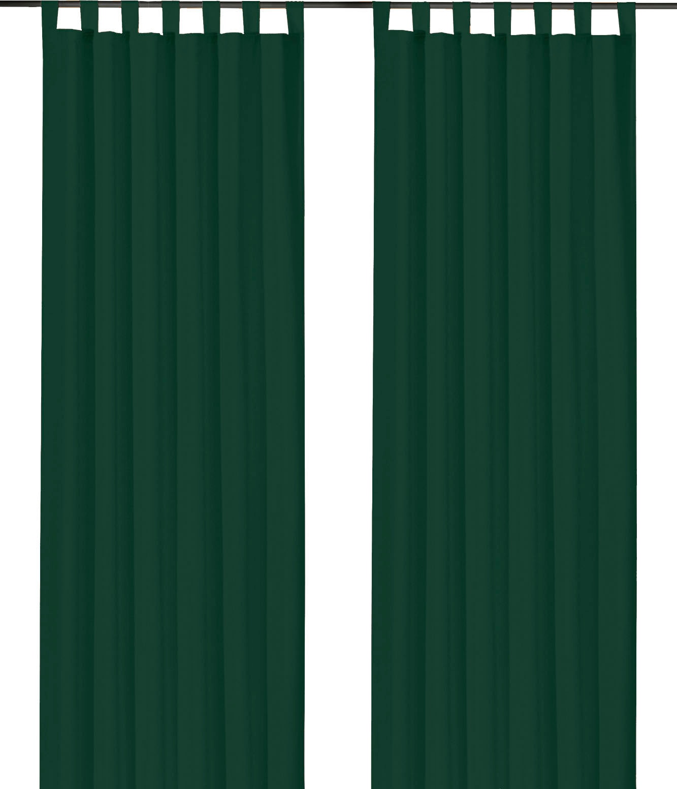 Weckbrodt Vorhang "Vito" Schlaufen 1 Stk. tlg. Microvelour, blickdicht, Uni günstig online kaufen