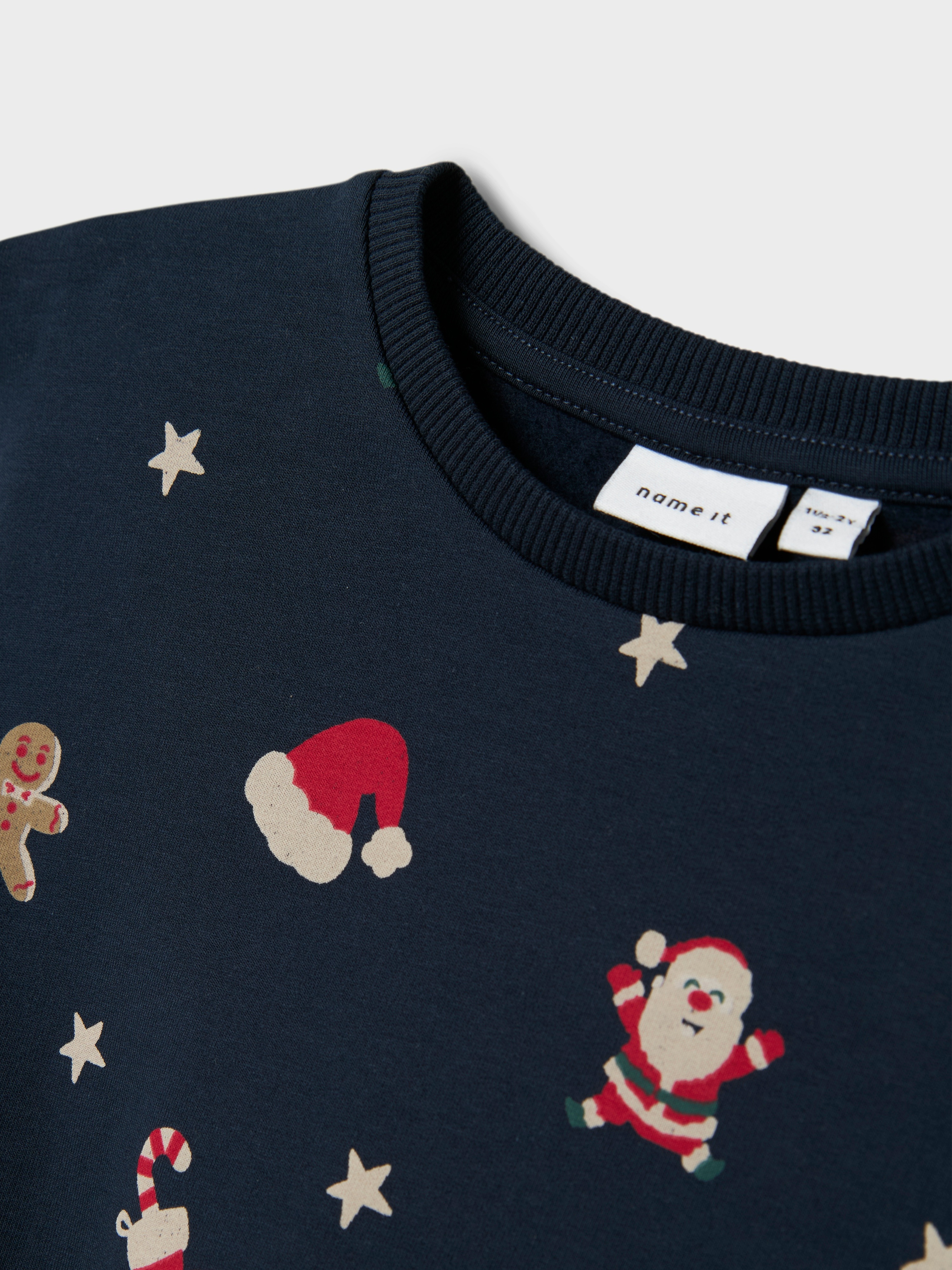 Thumbnail - Name It Sweatshirt "NMNROHOM LS NREG SWEAT BRU"