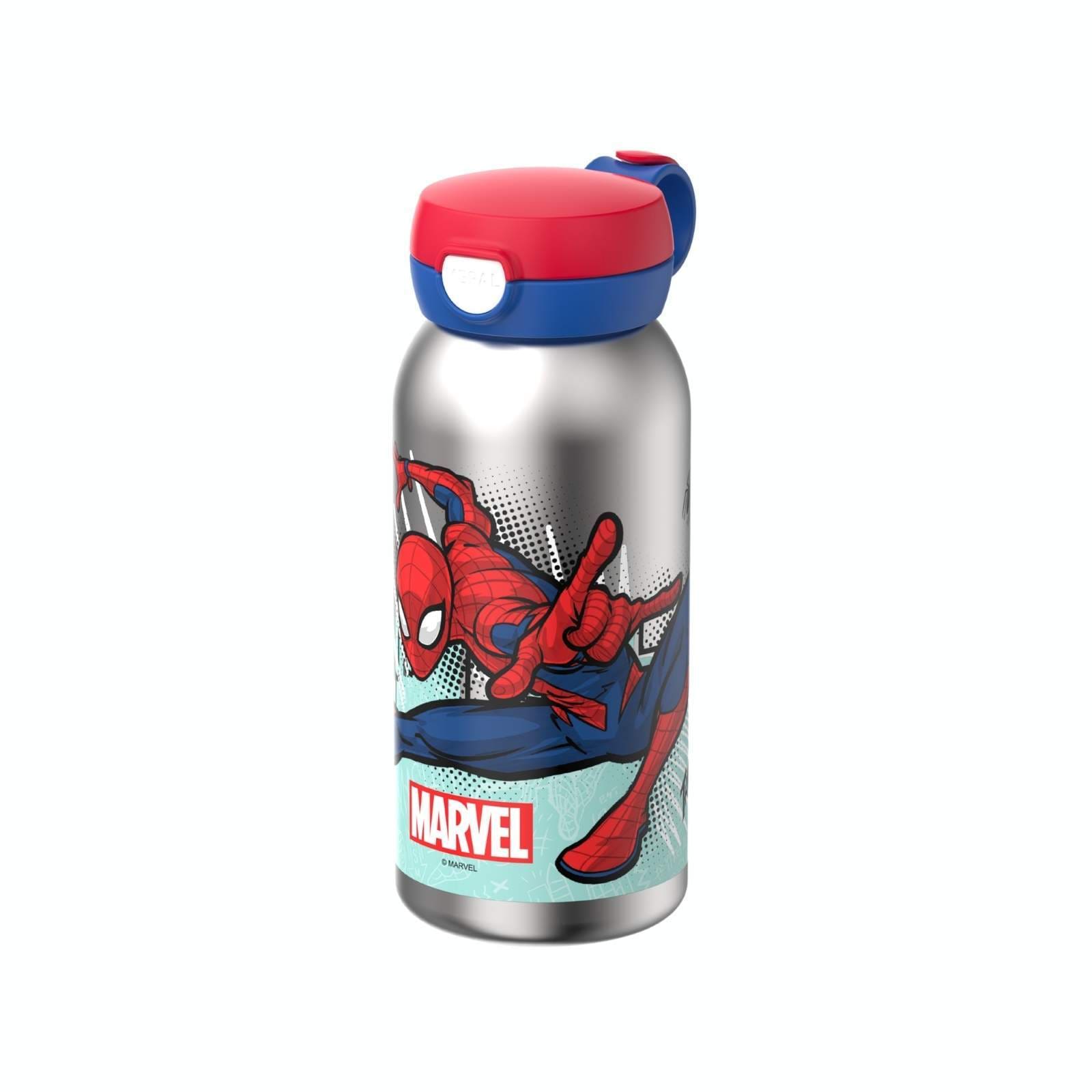 Mepal Trinkflasche "Edelstahl-Trinkflasche mit Klappdeckel Campus 600 ml" Spülmaschinengeeignet