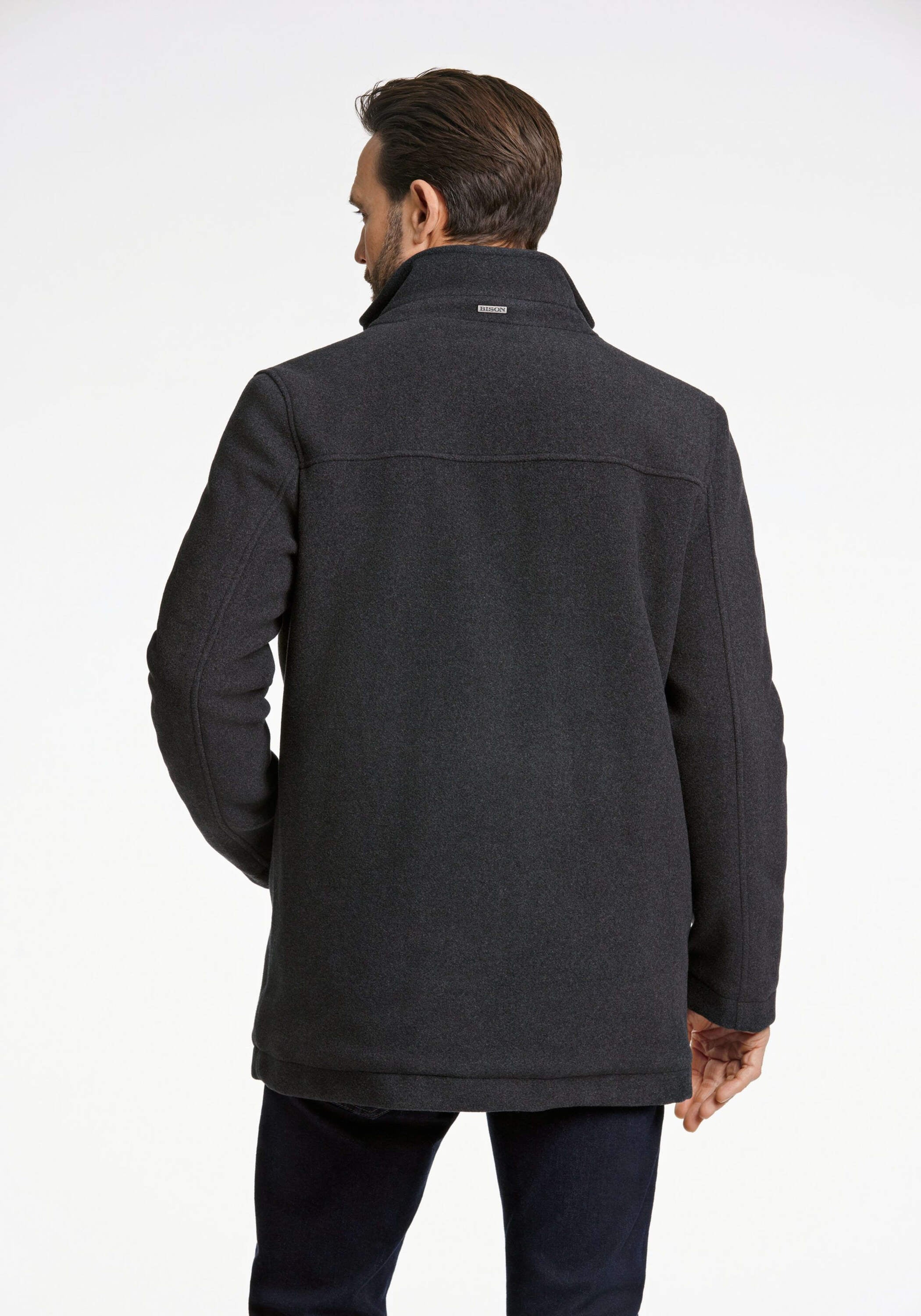 BISON Kurzmantel "Mantel Comfort Fit" günstig online kaufen