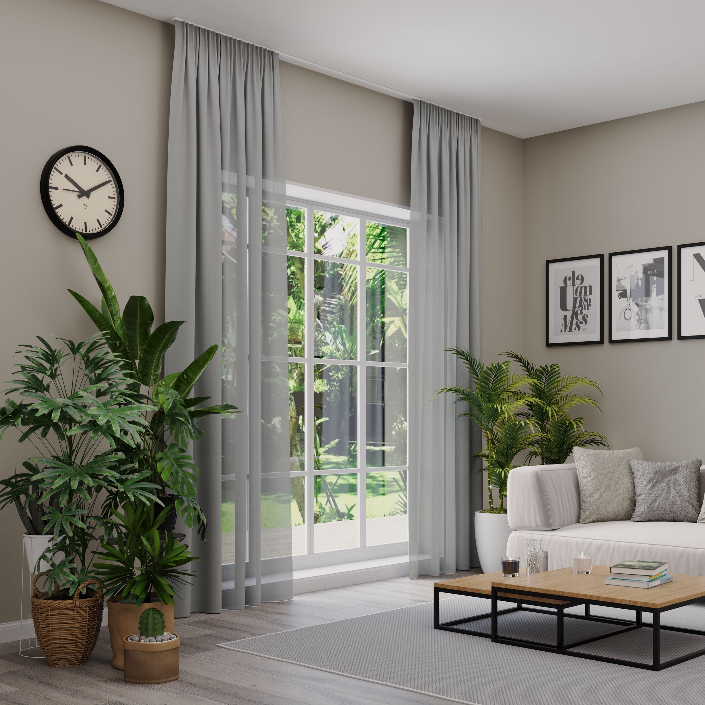 Neutex for you Vorhang nach Maß "EVA" Multifunktionsband 1 Stk. tlg. Uni-Vo günstig online kaufen