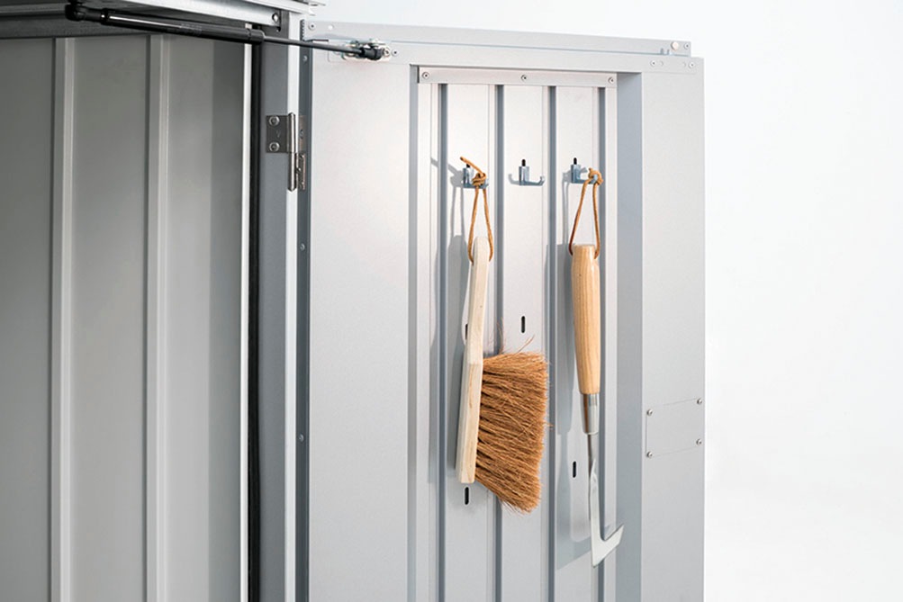 Biohort Fahrradbox "MiniGarage Gr. L quarzgrau-metallic" Sichere Fahrradgar günstig online kaufen