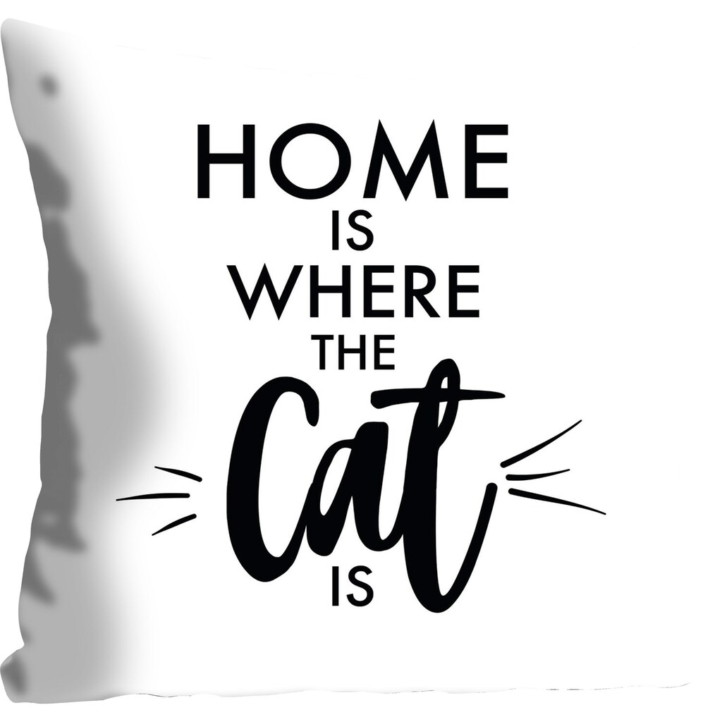 queence Dekokissen »Home is where the Cat is«