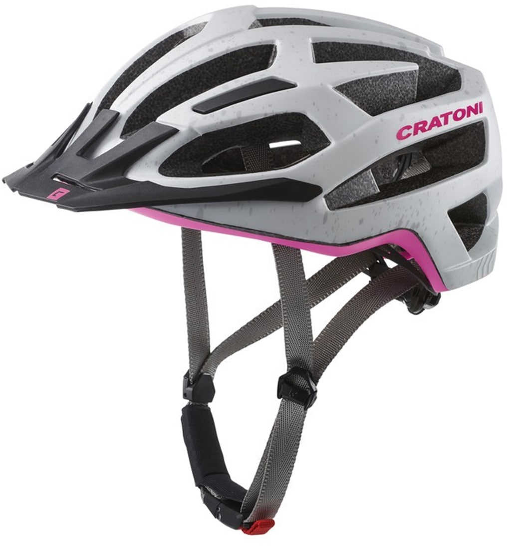 Cratoni Mountainbikehelm "MTB-Fahrradhelm C-Flash", Reflektoren, dreifache Höhenverstellung