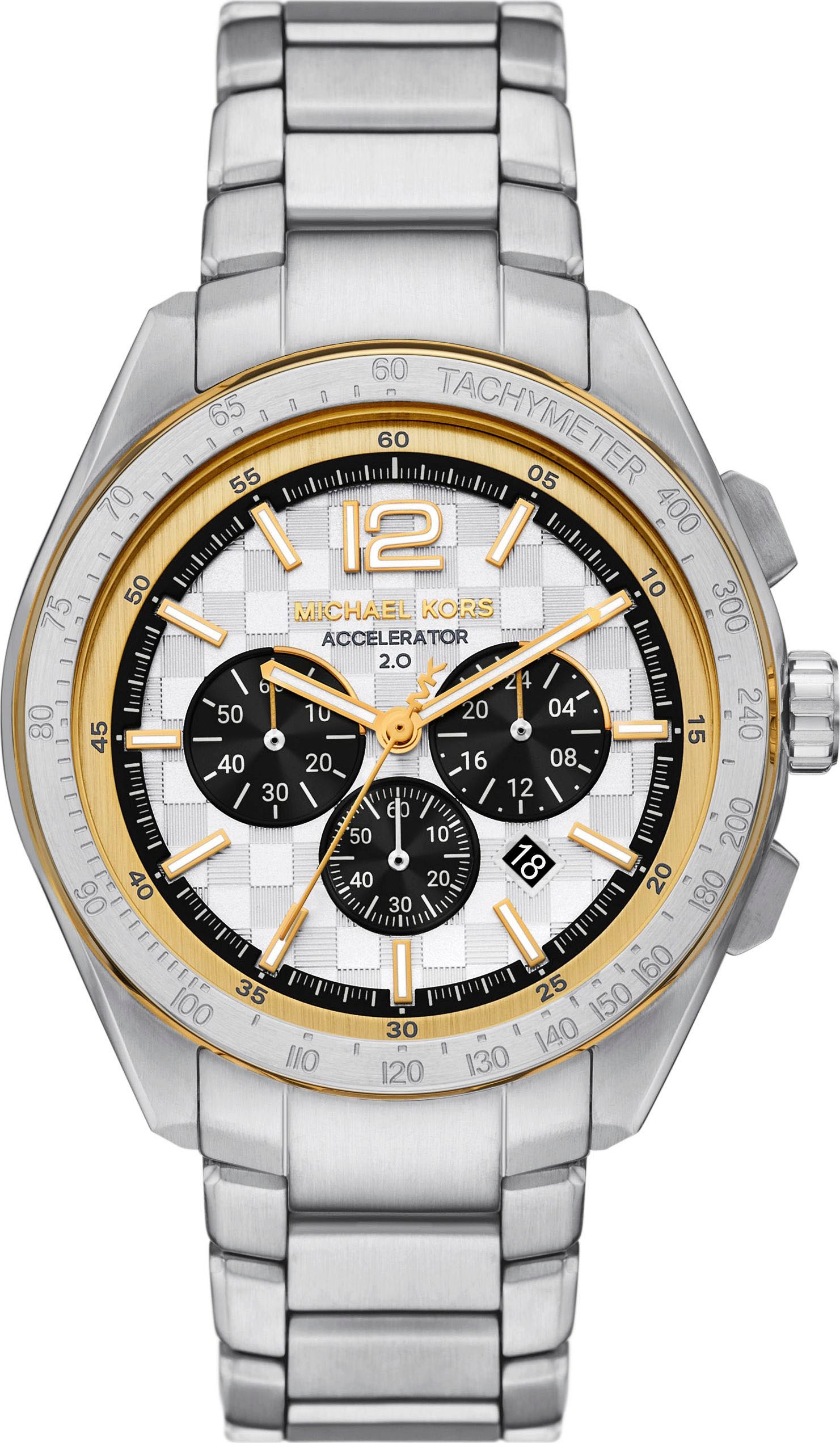 Chronograph »ACCELERATOR 2.0«, Armbanduhr, Herrenuhr, Edelstahlarmband, analog, Tag,...