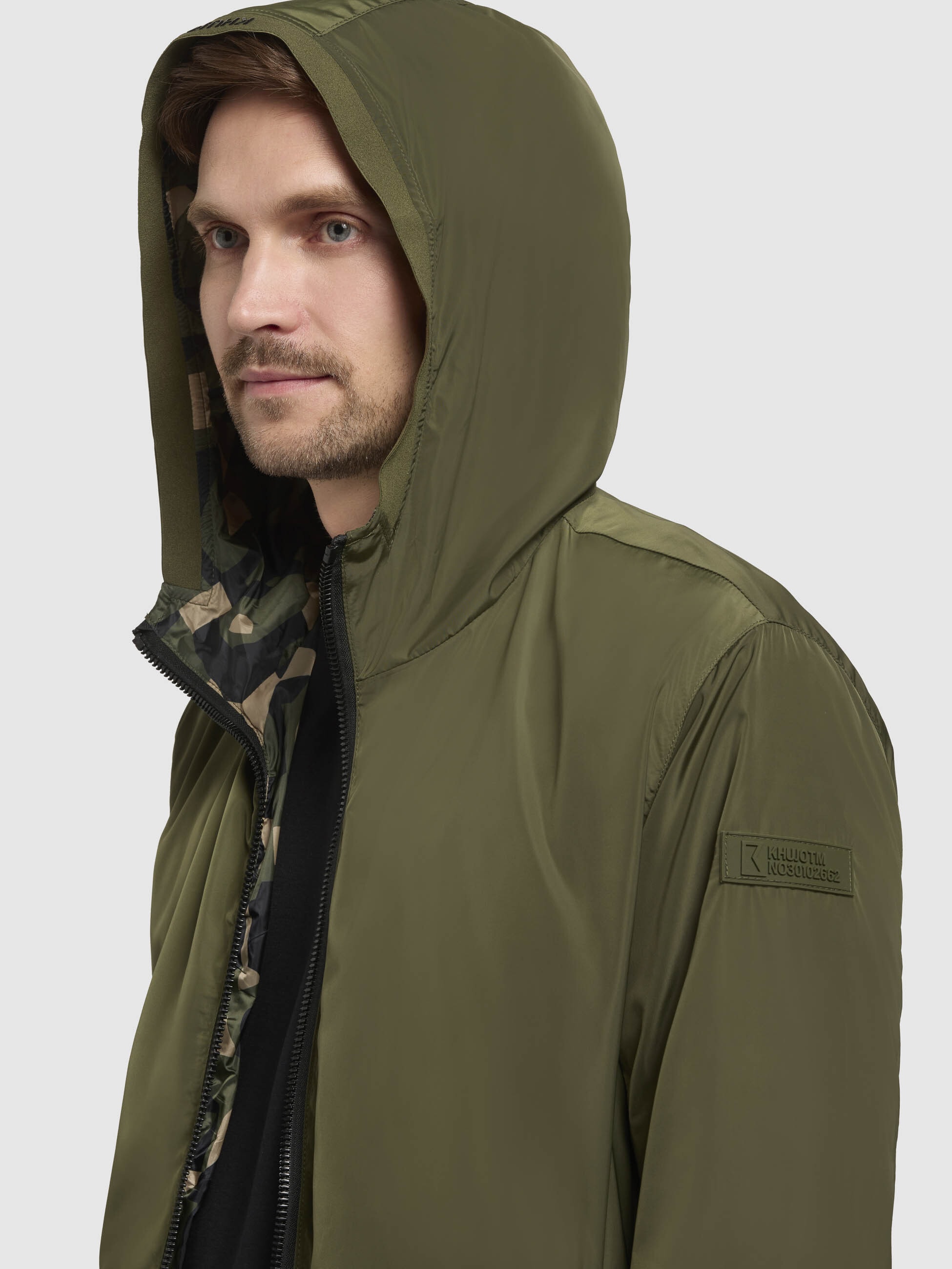 khujo Anorak »FERD«, mit Kapuze