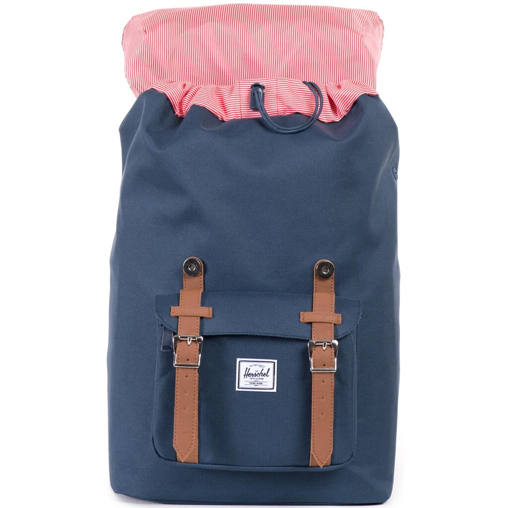 Herschel Laptoprucksack »Classic, Little America Mid-Volume, Navy«