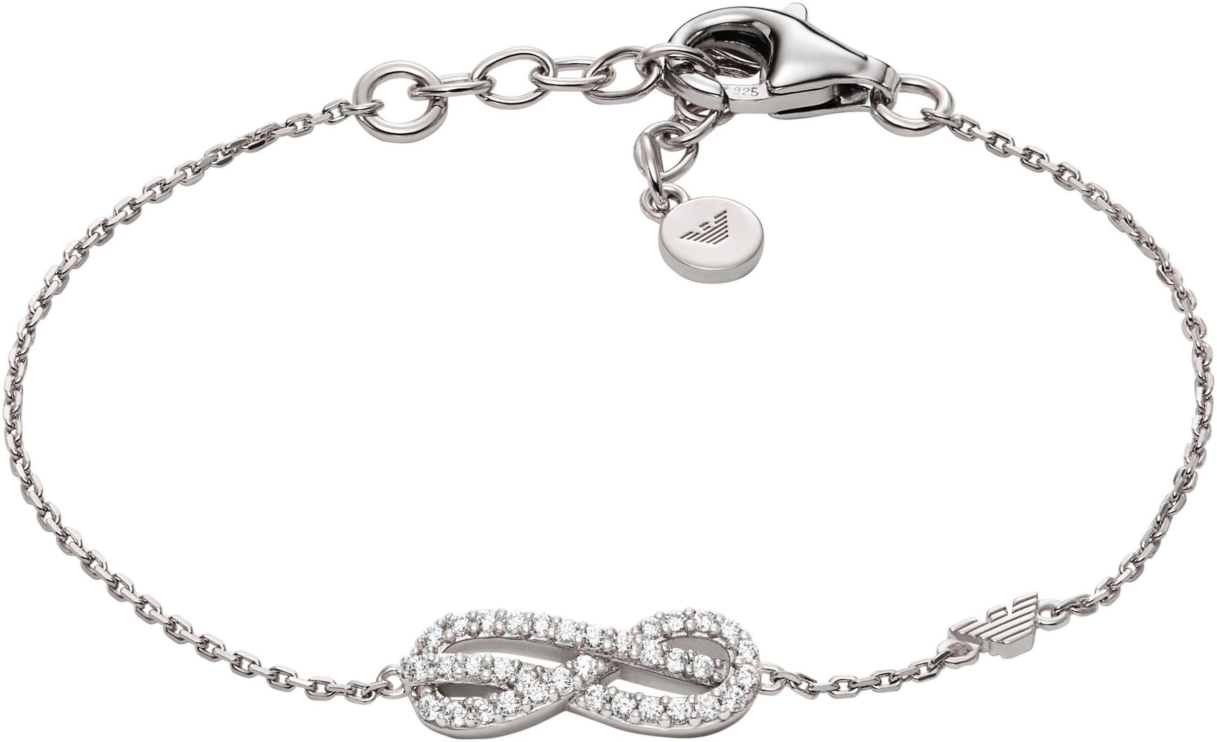 Armband »SENTIMENTAL, Unendlichkeitsschleife/Infinity, EG3598040«, mit Zirkonia (synth.)