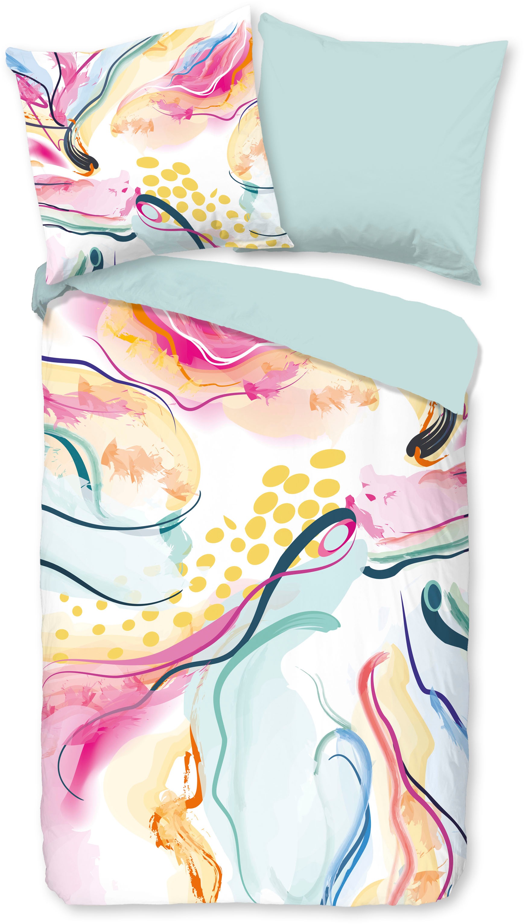 good morning Wendebettwäsche "Magic Modern" 2 Stk. Baumwolle, 135x200, 2 Te günstig online kaufen