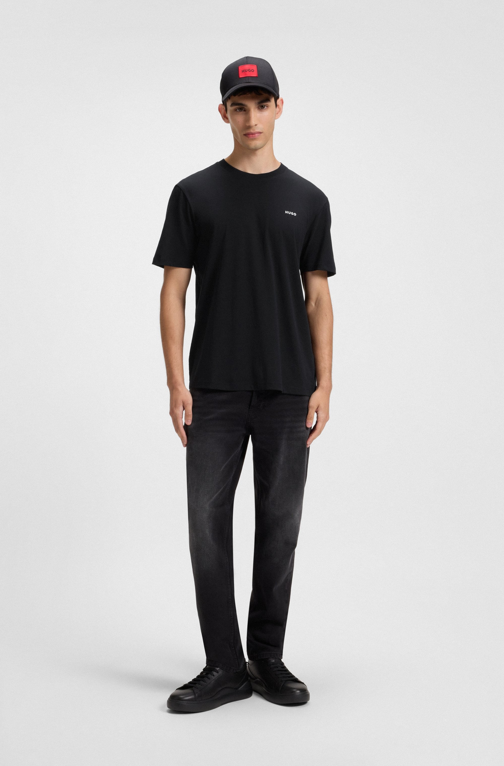 HUGO T-Shirt »Dero« Rundhalsausschnitt, Regular Fit, Basic Must Have