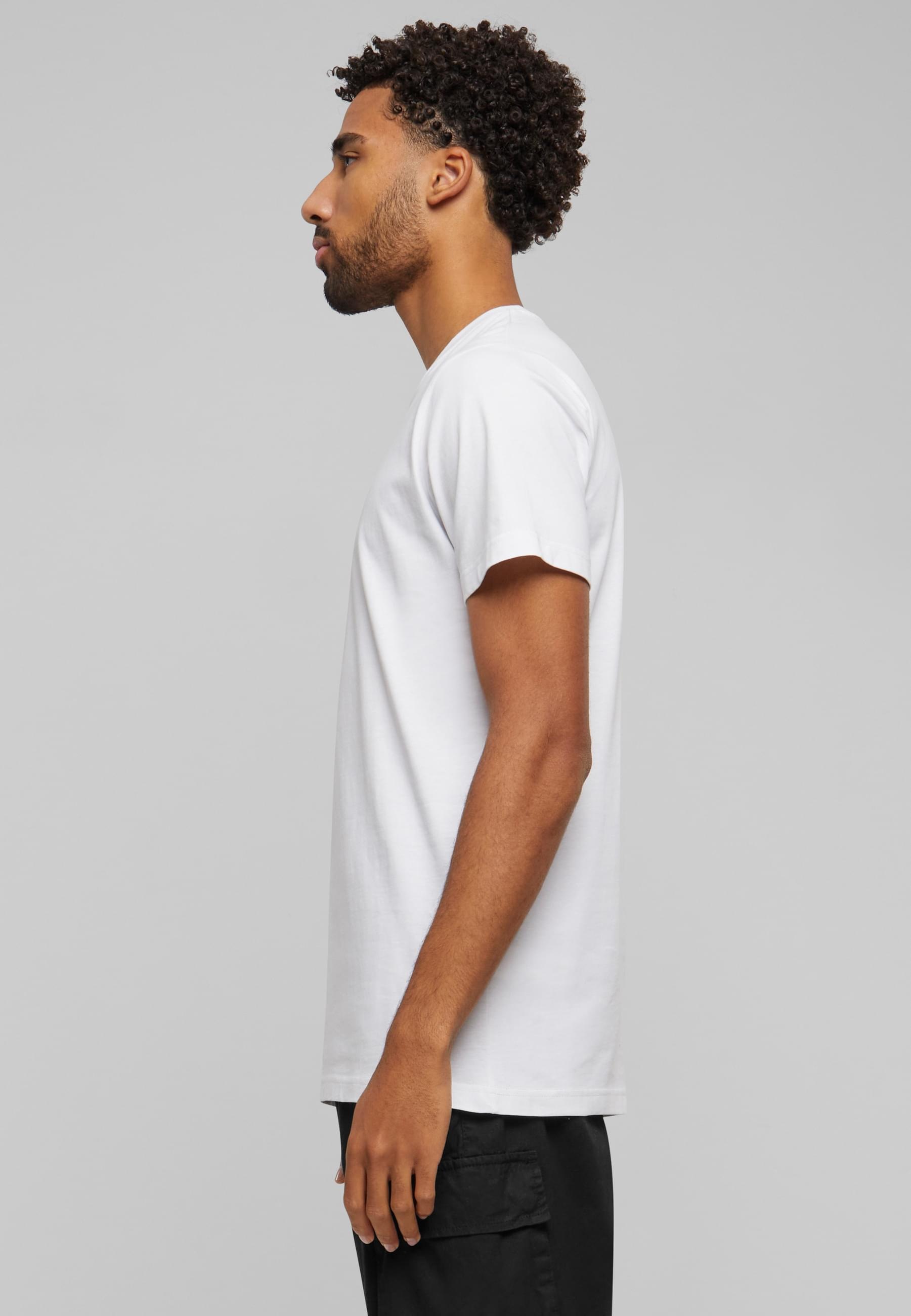 MisterTee Kurzarmshirt »MisterTee Herren Dove Patch Tee«, (1 tlg.)