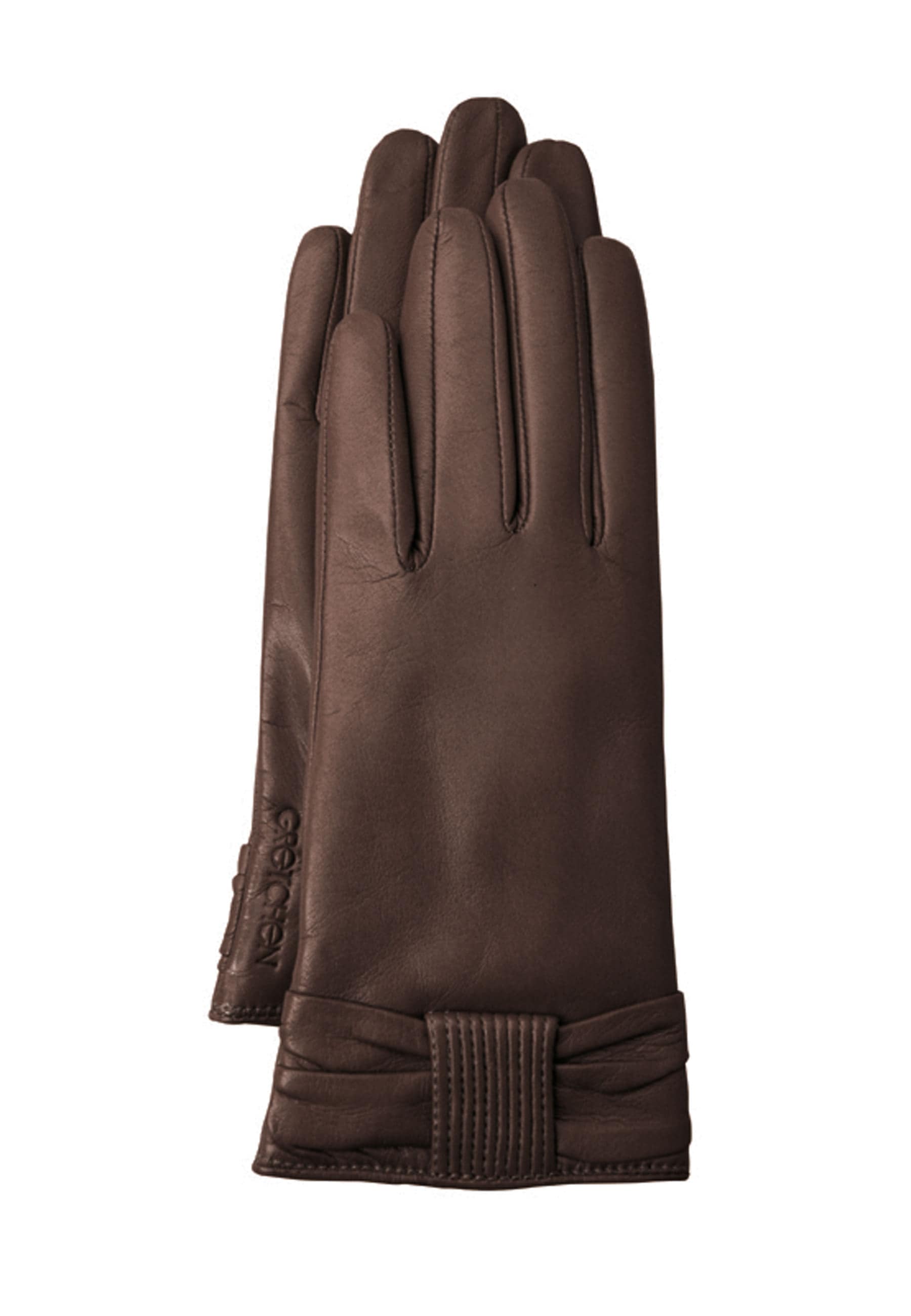 Lederhandschuhe »Bow Gloves«, mit kuscheligem Kaschmir-Futter