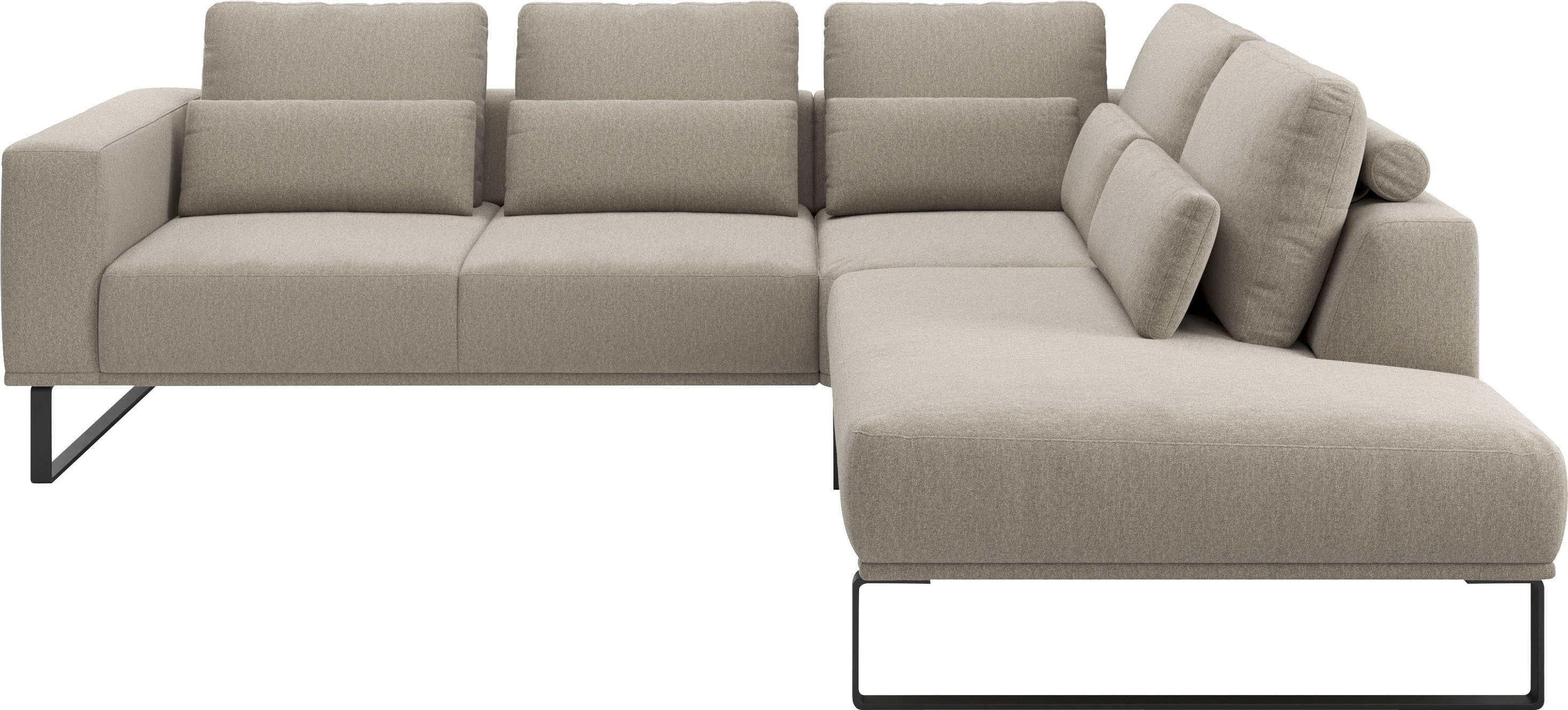 Musterring Ecksofa "JUSTB PM100, stilvoller Lounge-Komfort von Musterring" Kollektion Bettina Zimmermann, optionaler Sitzvorzug & Fuß-Auswahl