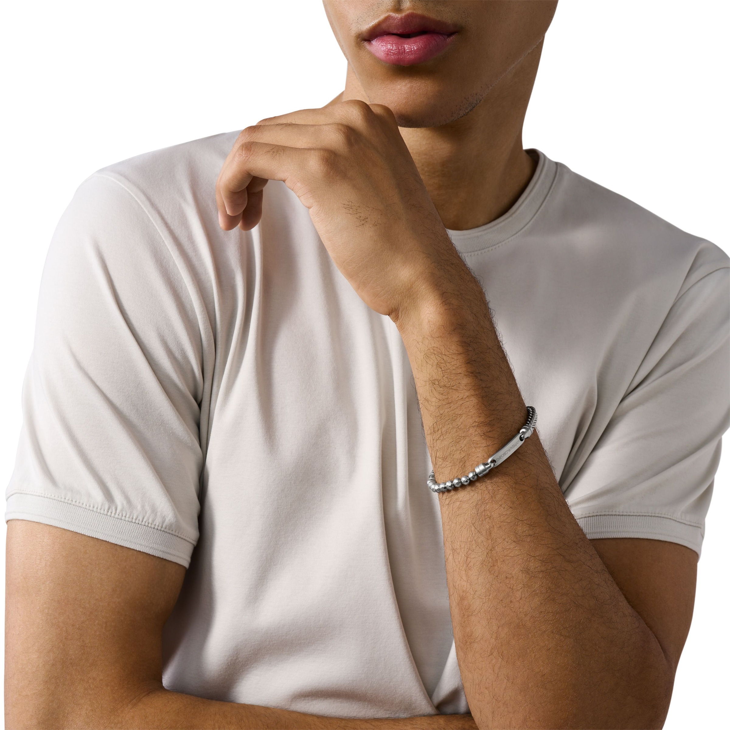 Emporio Armani Armband »Schmuck Geschenk Edelstahl«