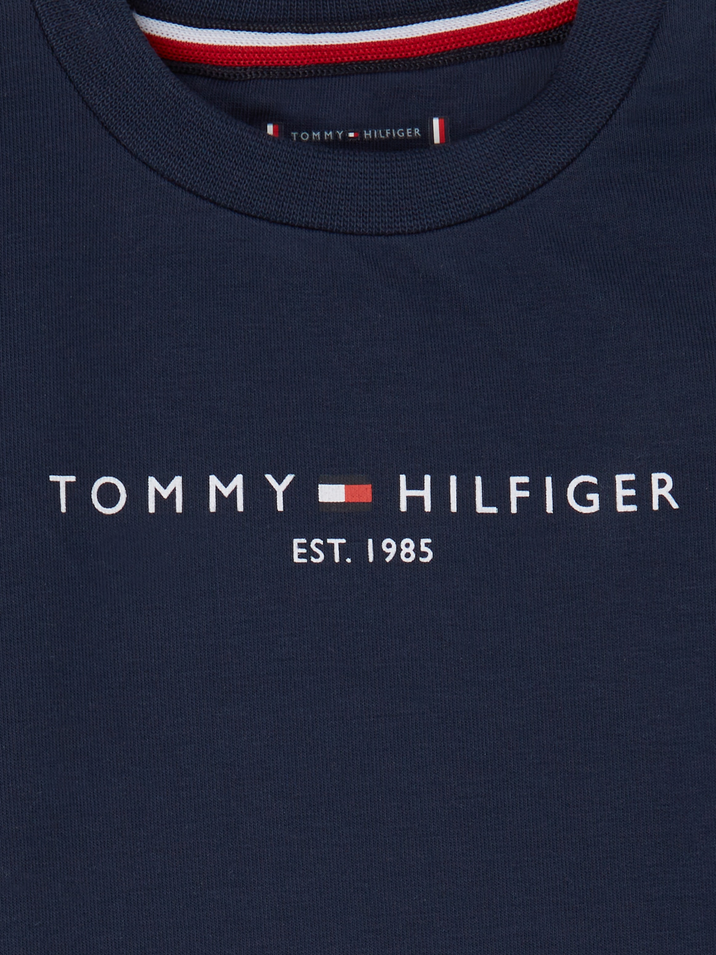 Tommy Hilfiger Shirt & Hose »BABY ESSENTIAL CREWSUIT«, (Set, 2 tlg., 2er)