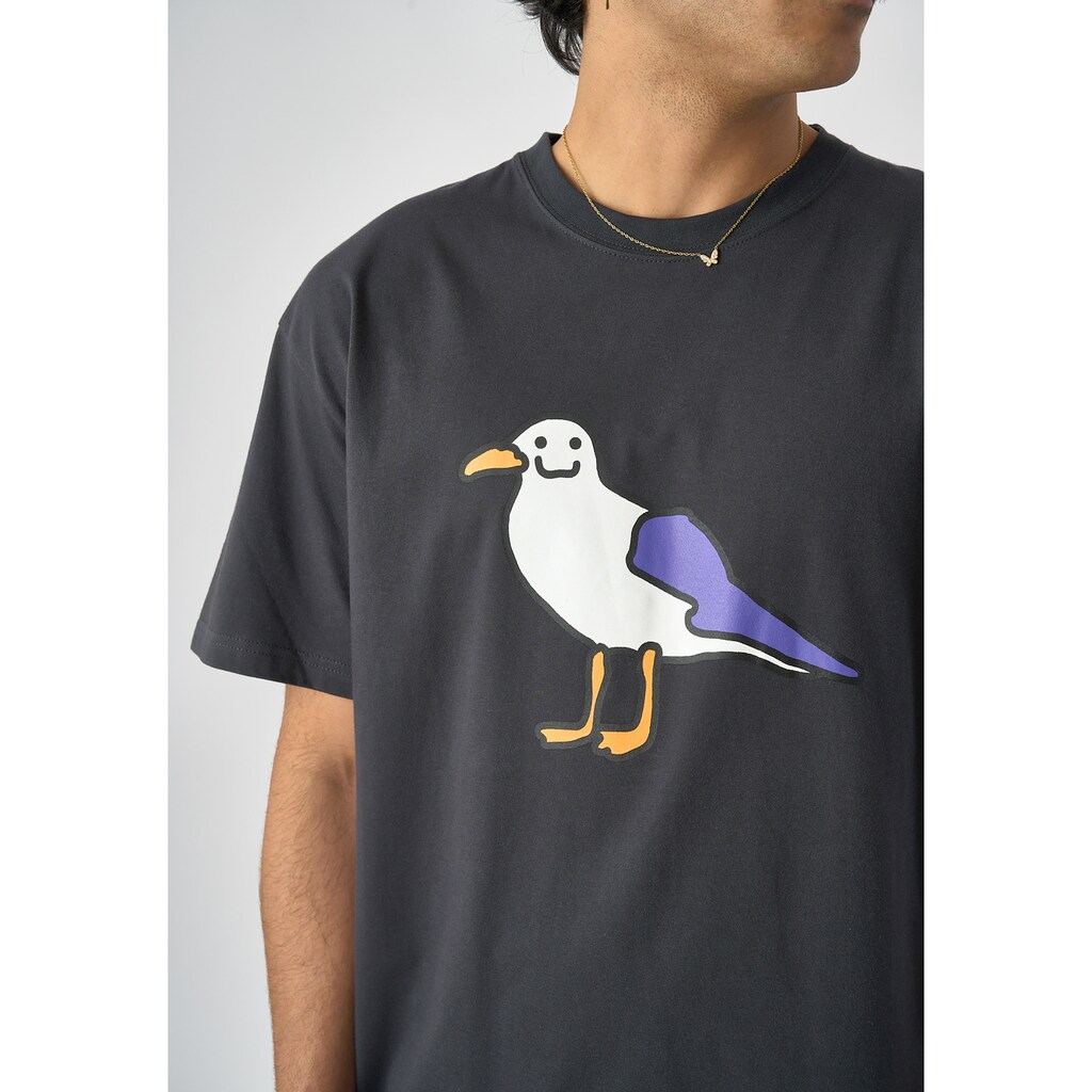 Cleptomanicx T-Shirt »Smile Gull«