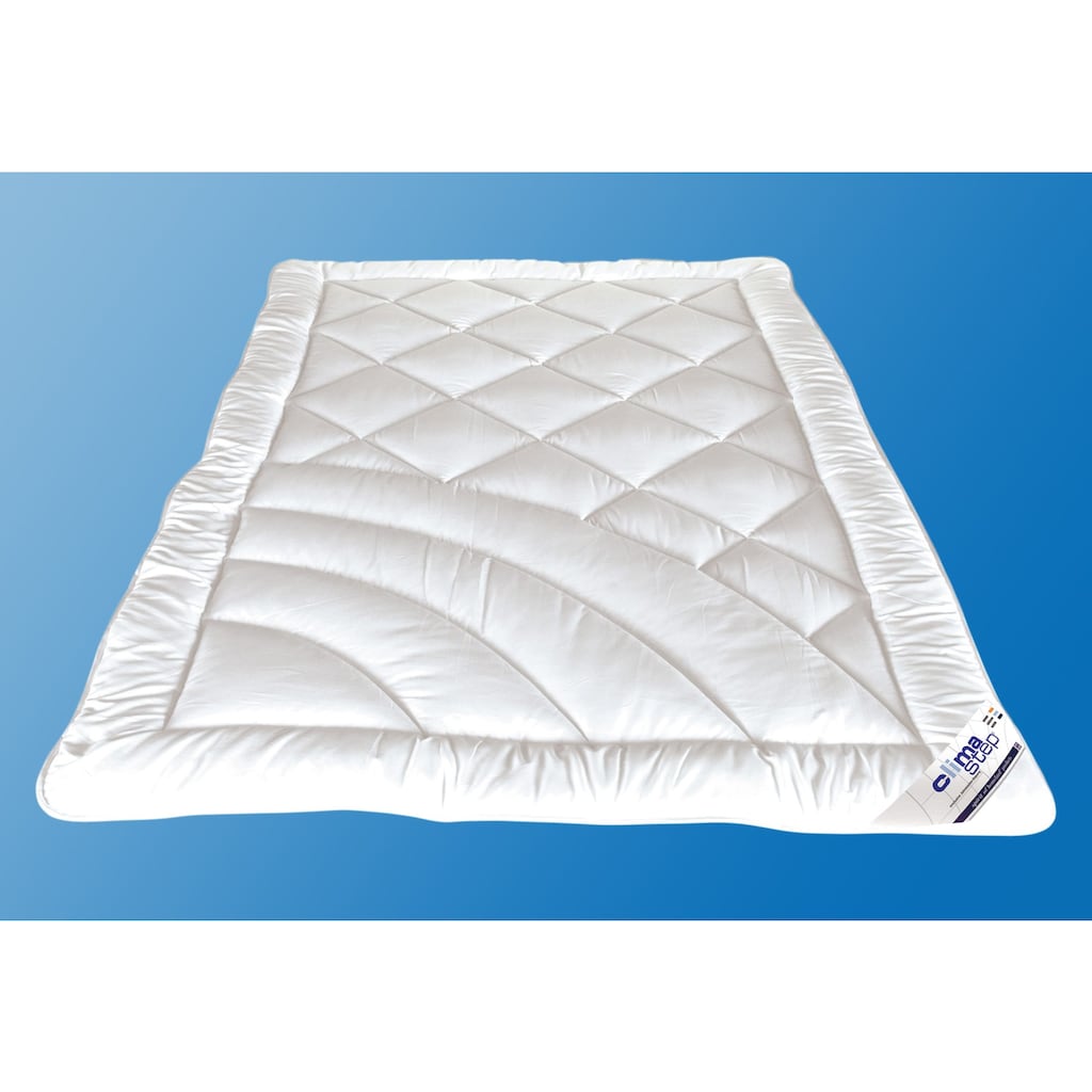 KBT Bettwaren Microfaserbettdecke »CLIMASTEP, für Allergiker geeignet (Hausstauballergiker)«, normal, Füllung 100% Polyester, Bezug 100% Polyester, (1 St.)