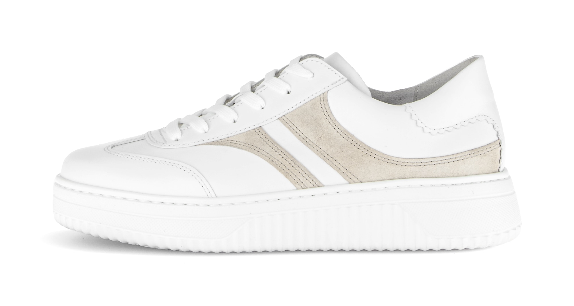 Gabor Plateausneaker »COMO«  , Freizeitschuh, Halbschuh, Schnürschuh in K-Weite (=extraweit)