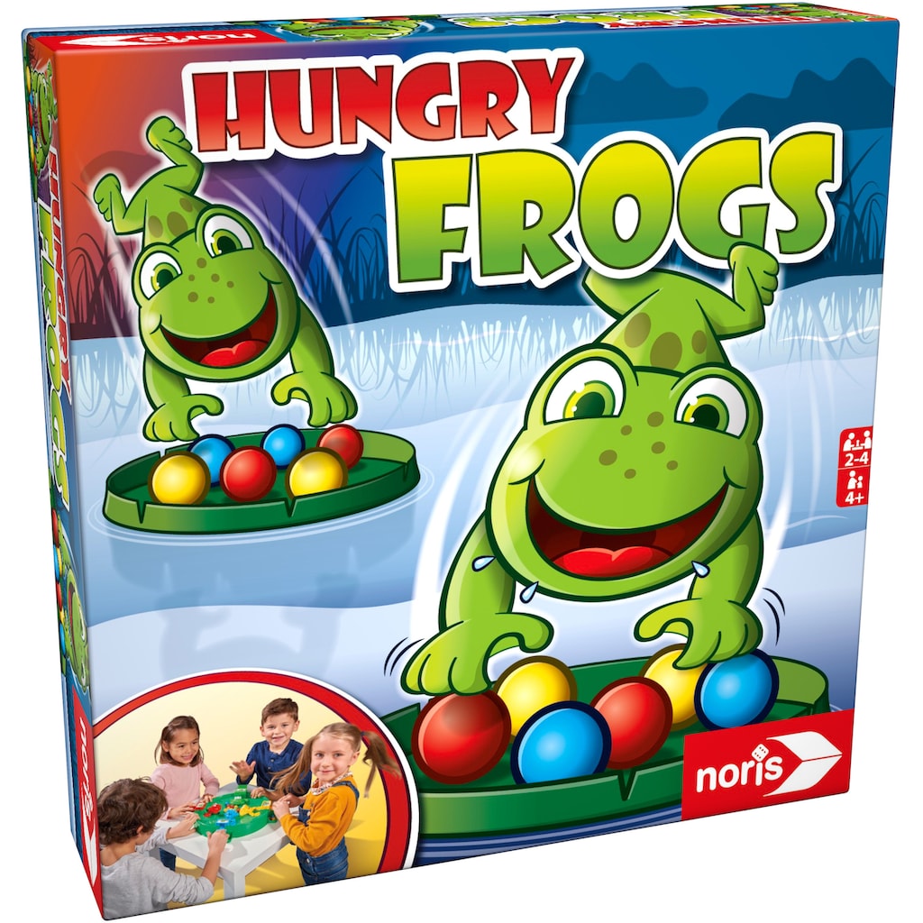 Noris Spiel »Hungry Frogs«