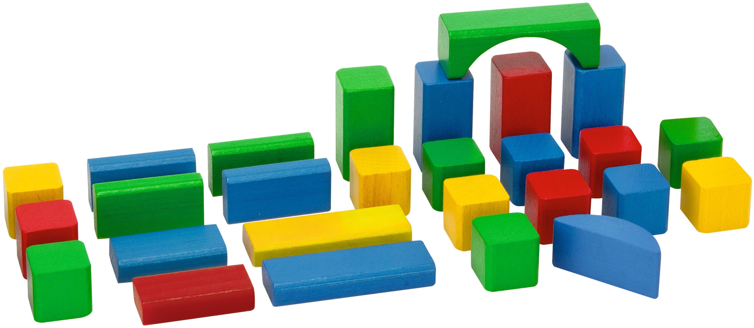 Eichhorn Spielbausteine »100 Bunte Holzbausteine« Made in Germany