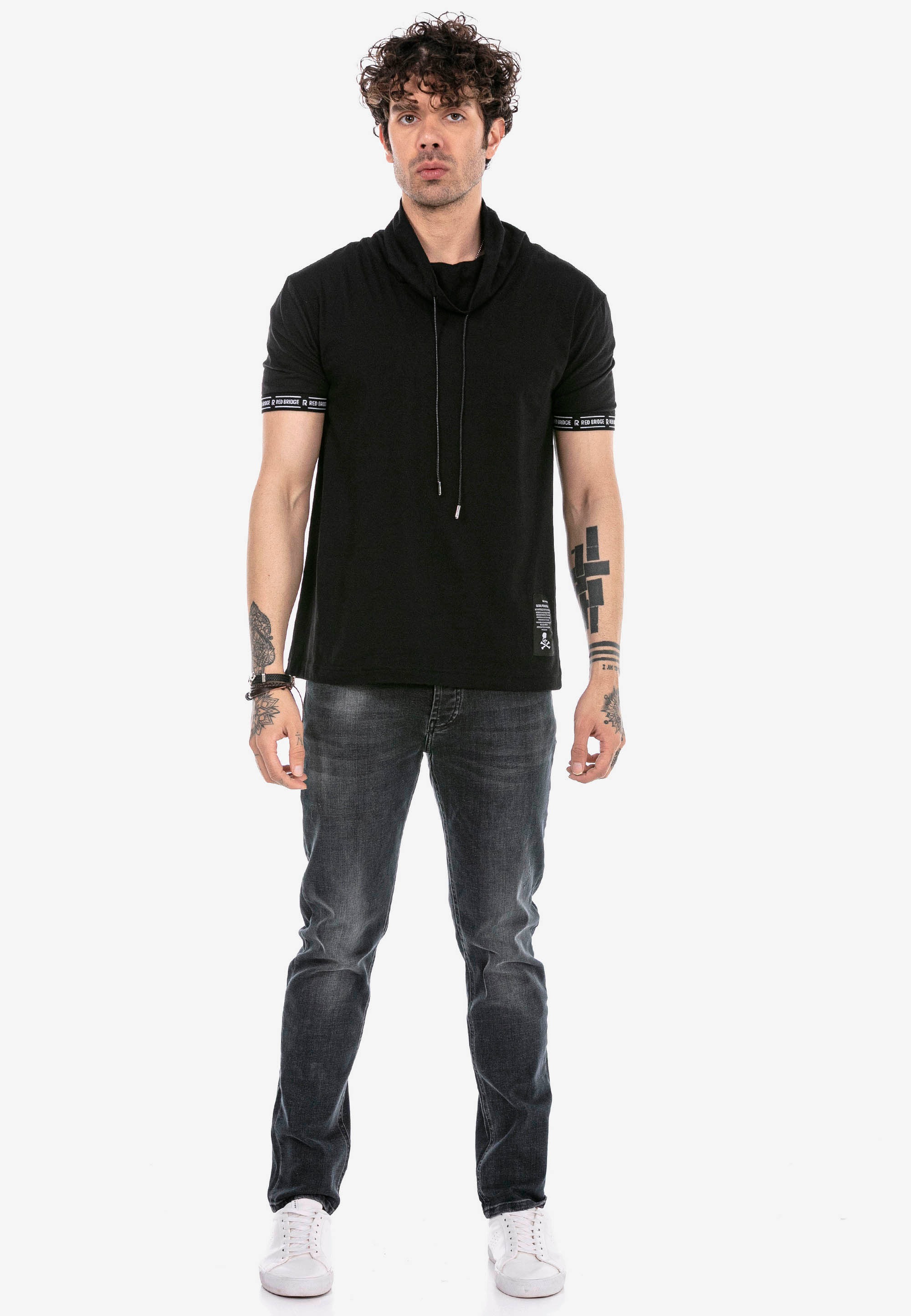 RedBridge T-Shirt »Saint Albans« mit modischem Rollkragen
