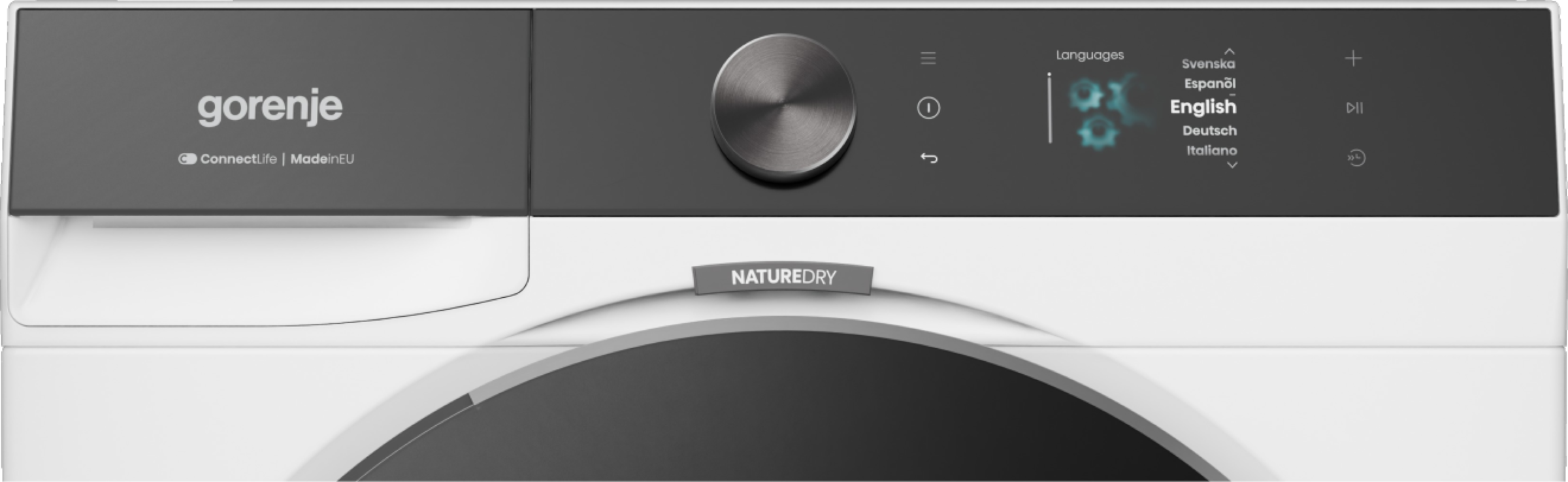 GORENJE Wärmepumpentrockner »DG89BP« G800 TFT-Farb-Display, NatureDry Schonung, TangleFree