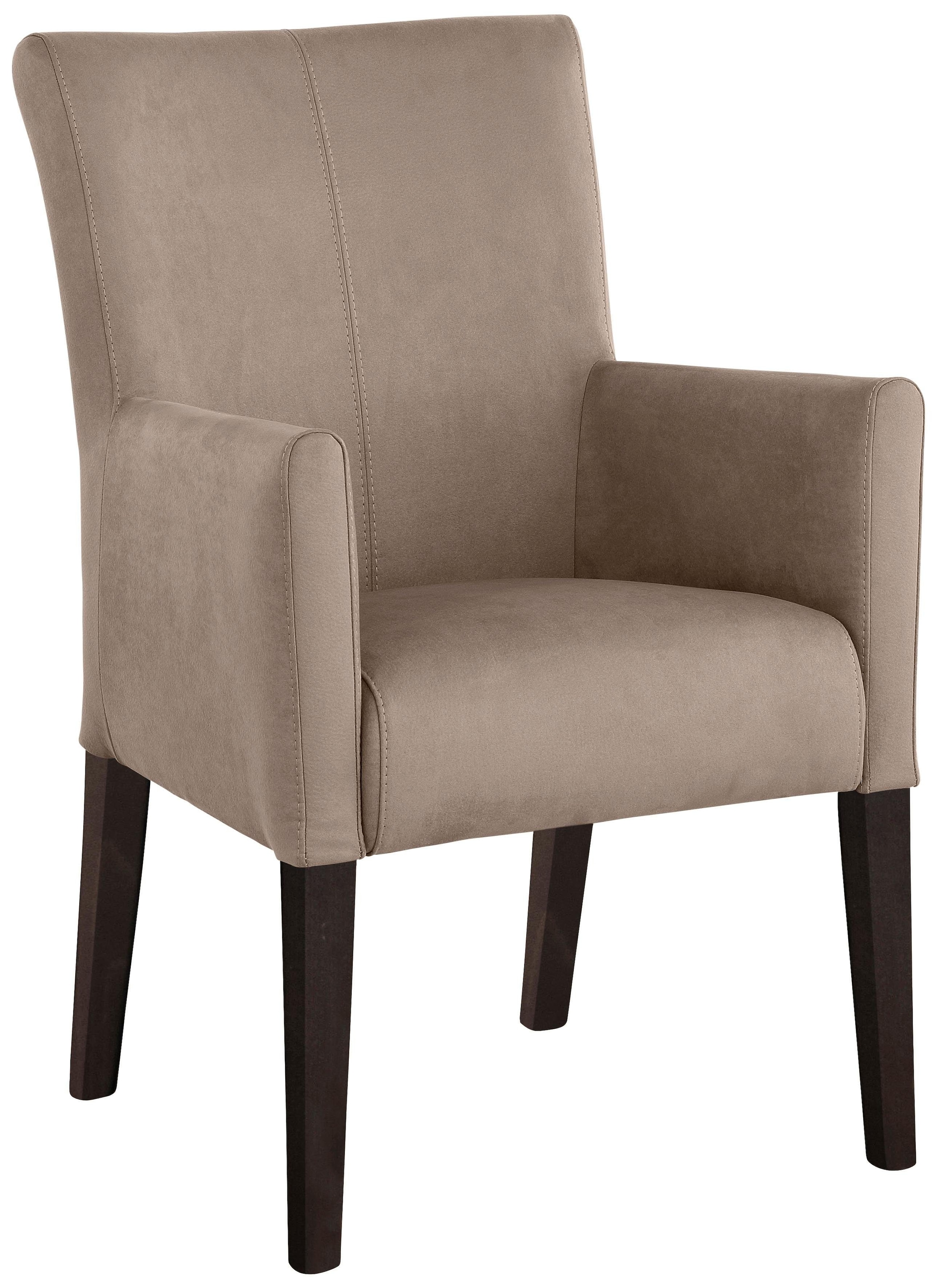 Home affaire "King" () Polsterstuhl, Armlehnstuhl, Gestell Massivholz günstig online kaufen