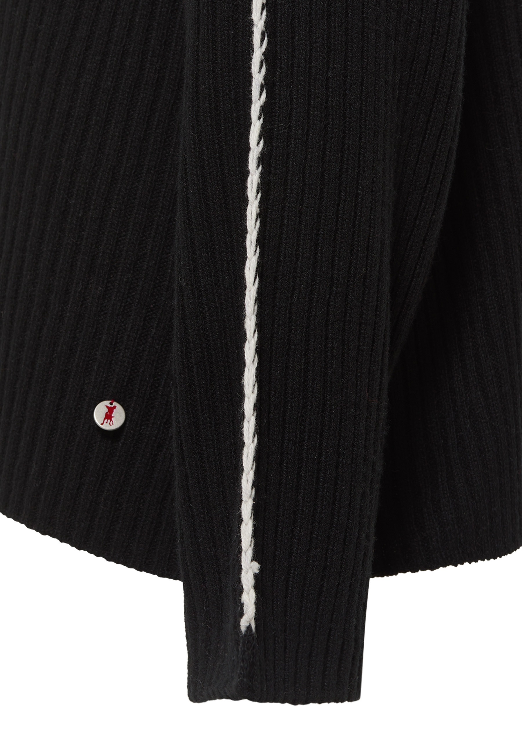 Frieda & Freddies Strickpullover »Pullover«, mit Farb- und Materialkombination