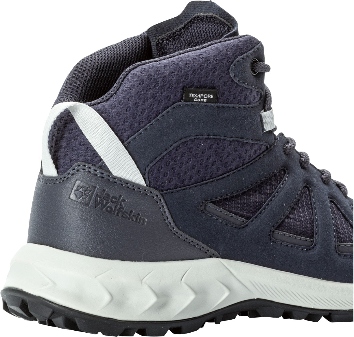 Jack Wolfskin Wanderschuh »WOODLAND 2 TEXAPORE MID W«, wasserdicht