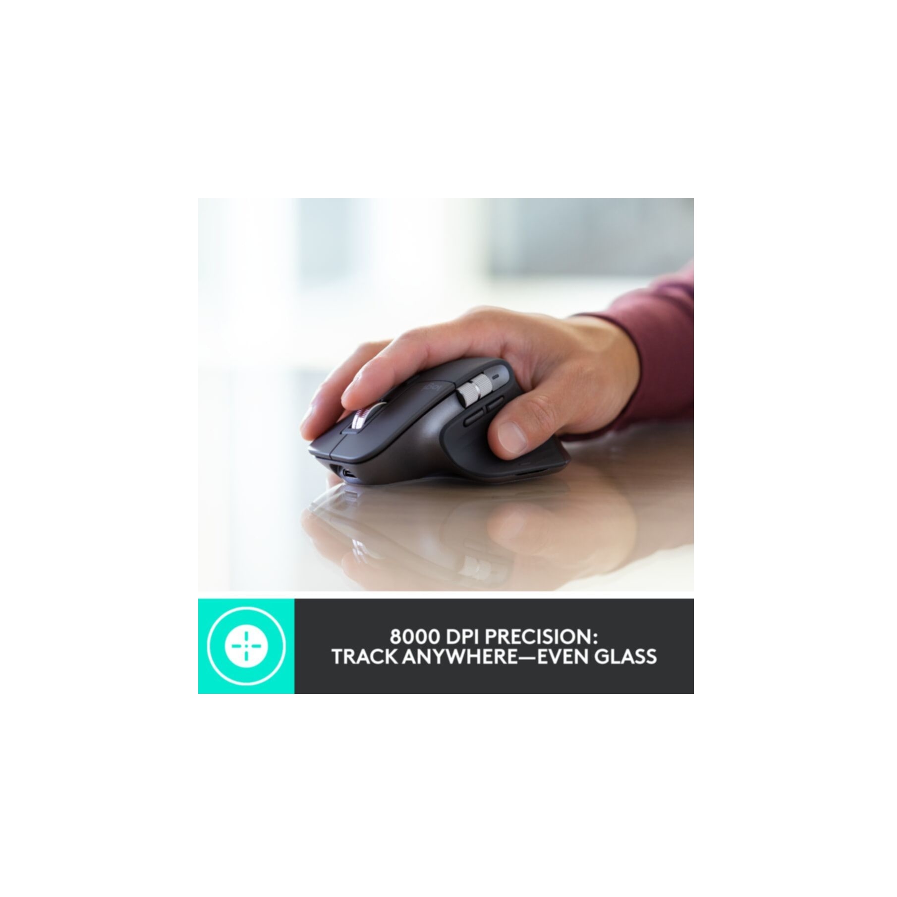 Logitech Tastatur »920-010933«, (Fn-Tasten-Handgelenkauflage-Lautstärkeregler-Multimedia-Tasten-USB-Anschluss-Ziffernblock)
