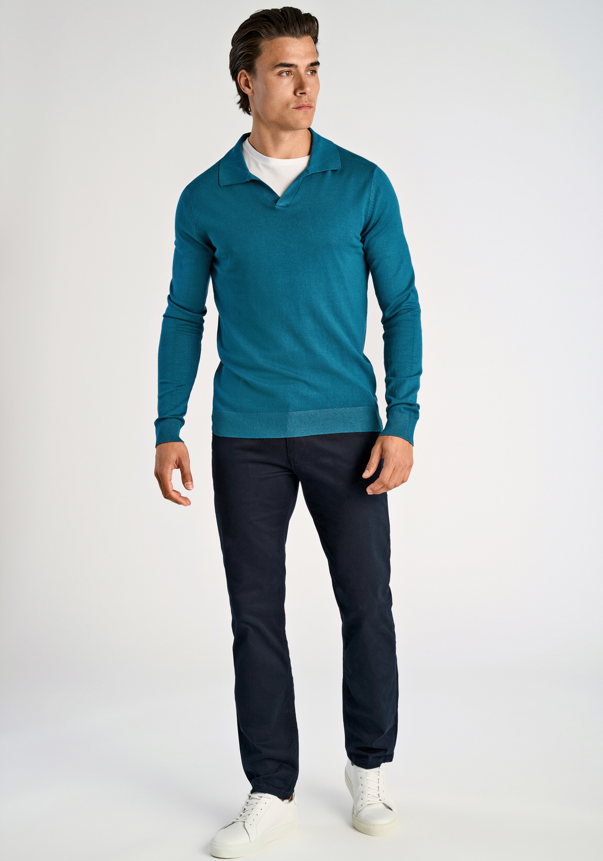 LINDBERGH Poloshirt »Lindbergh Strickpullover«