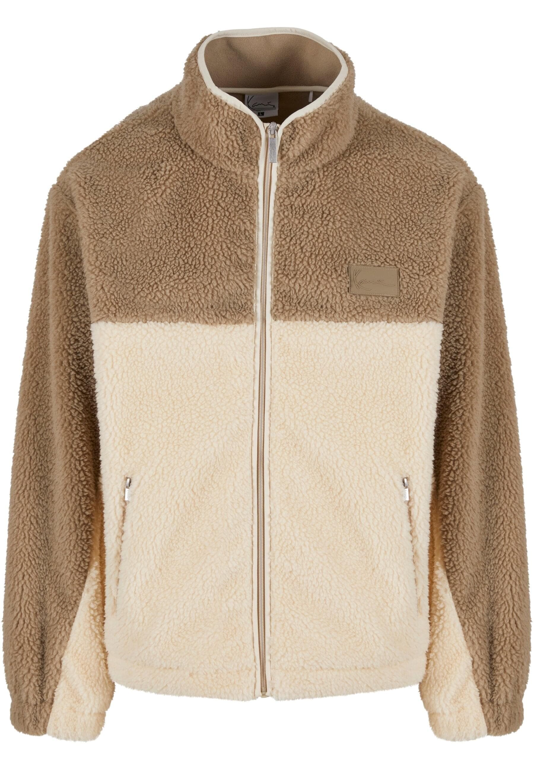 Karl Kani Winterjacke "Karl Kani Signature Rubber Patch Teddy Zip Jacket" 1 günstig online kaufen