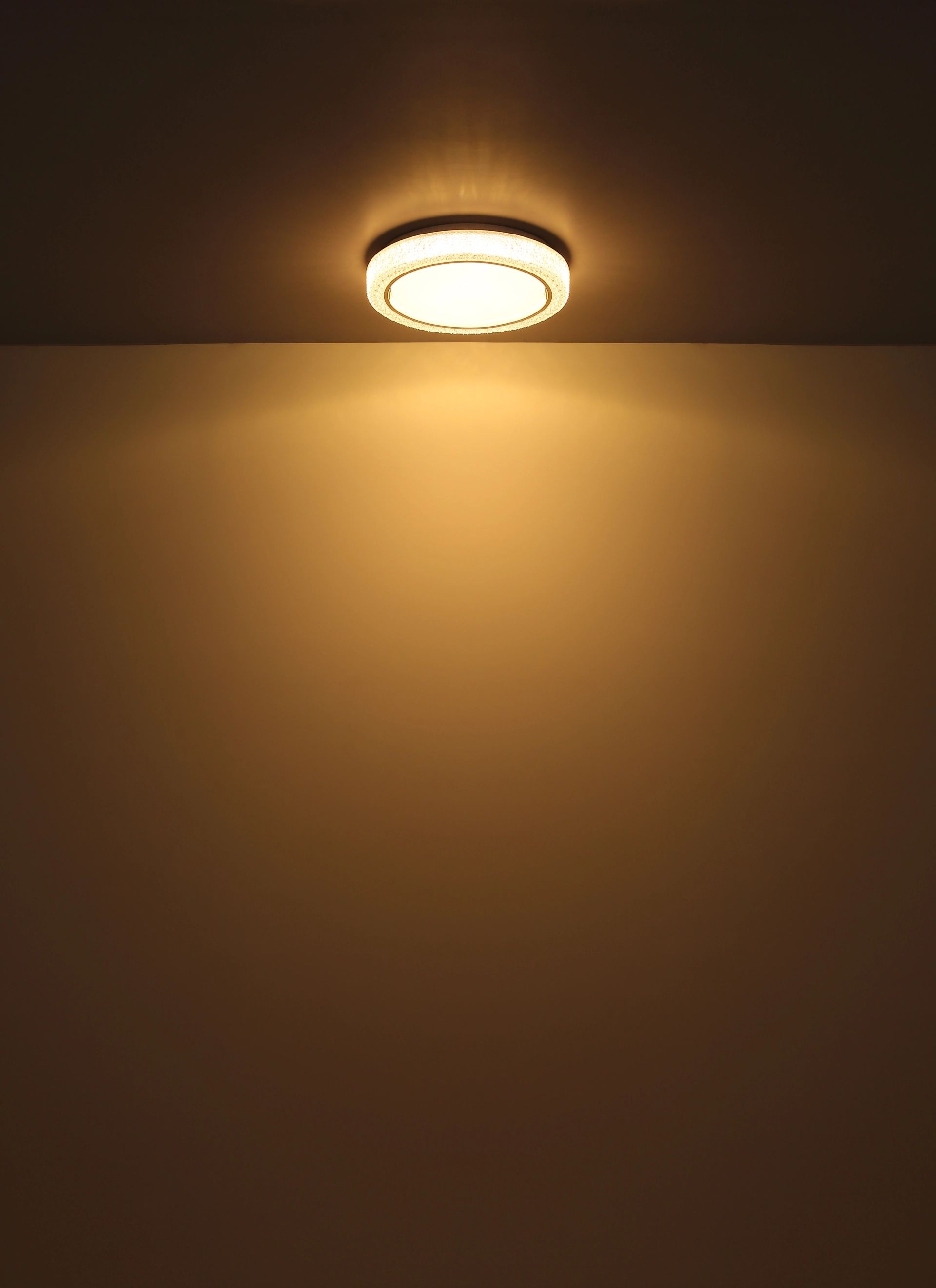 GLOBO LIGHTING LED Deckenleuchte »LIAMI«, Leuchtmittel LED-Modul | LED fest integriert, Deckenlampe, Kristalle, Wohnzimmer, Schlafzimmer, elegant