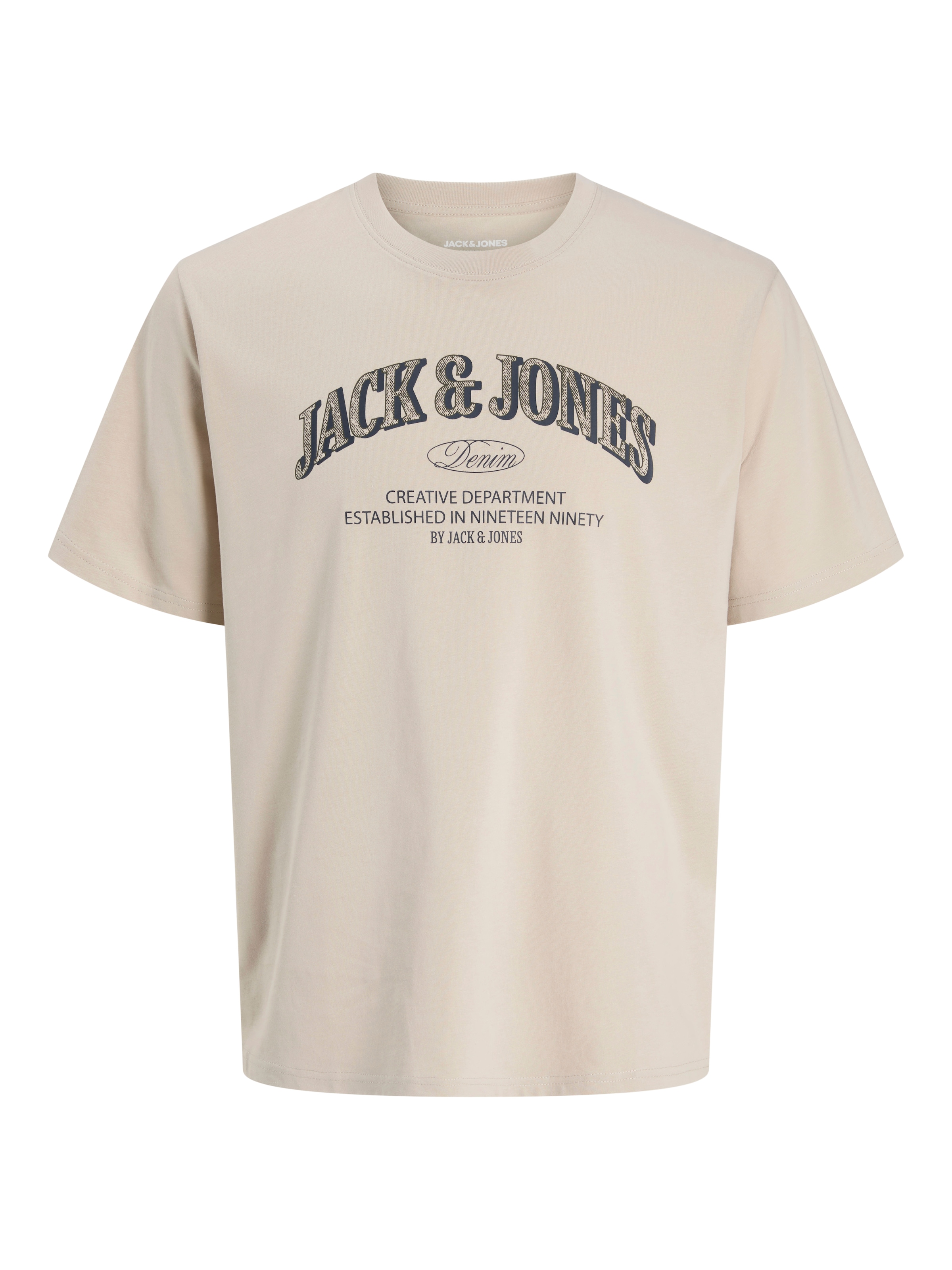 Jack & Jones Junior Rundhalsshirt »JJEDENVER LOGO TEE SS O-NECK SN JNR« Baumwolle, locker geschnitten