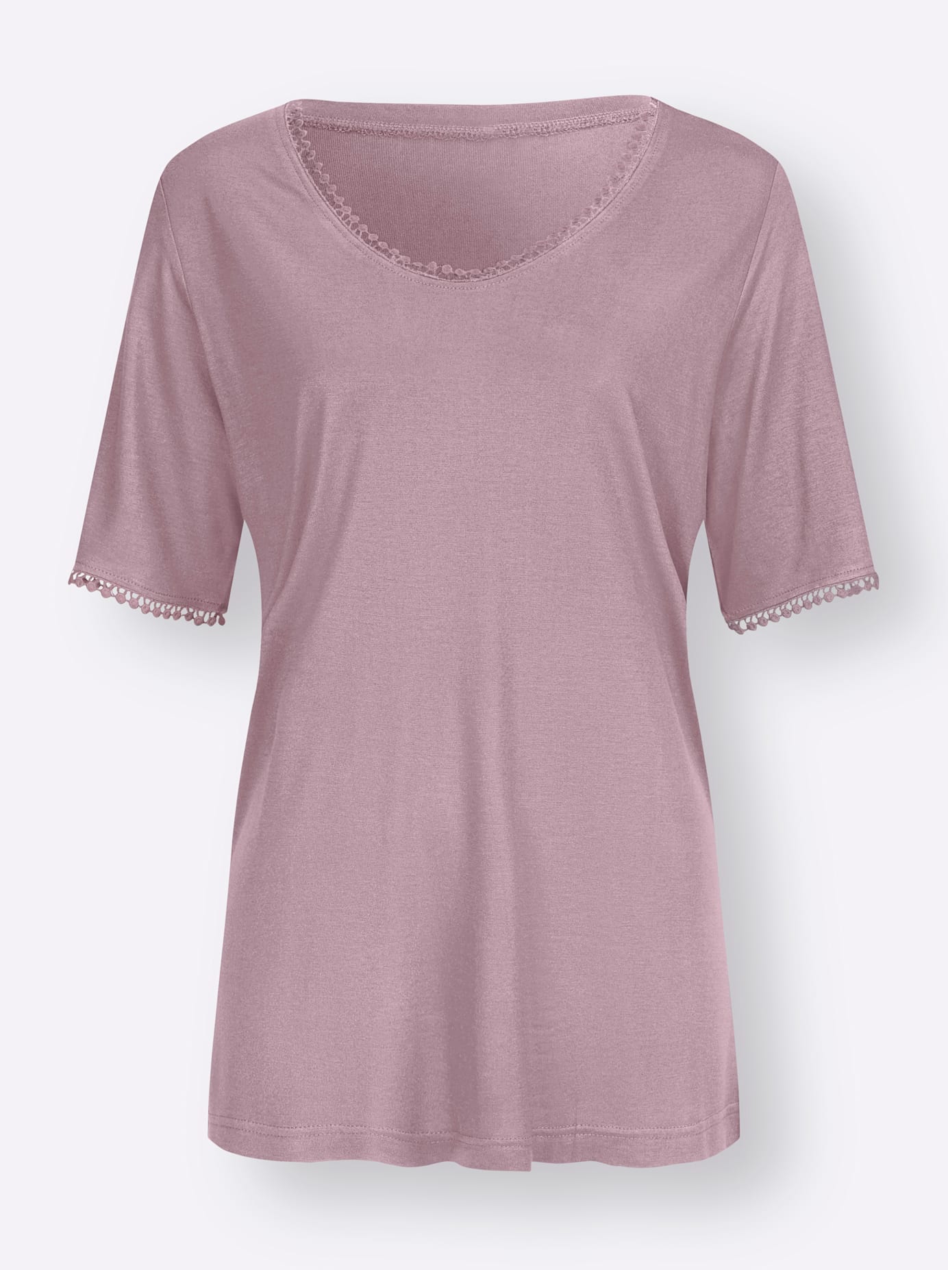Classic Basics Kurzarmshirt »V-Shirt«, (1 tlg.)