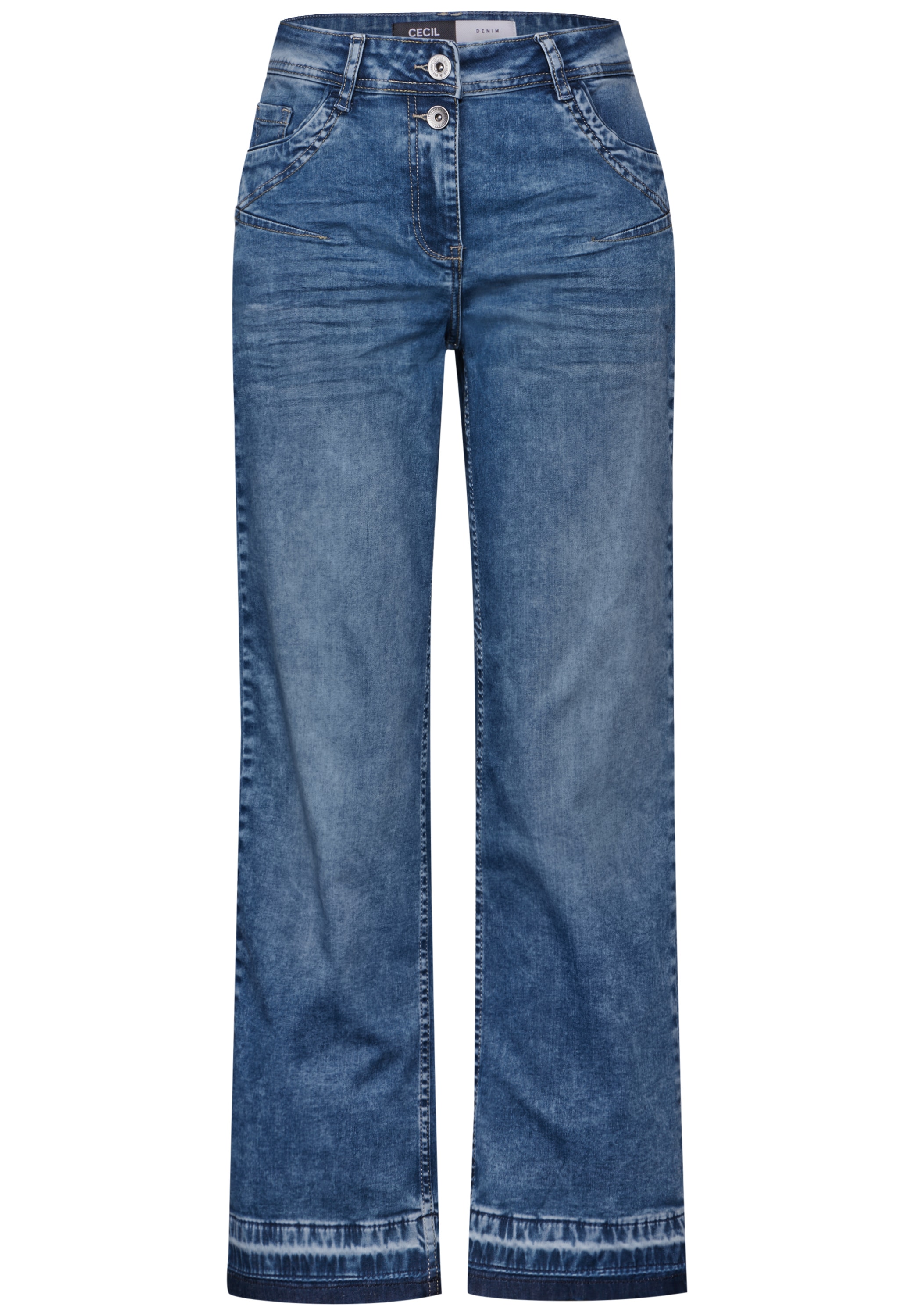 Cecil 5-Pocket-Jeans »Style Neele«, mit weit geschnittenen Beinen
