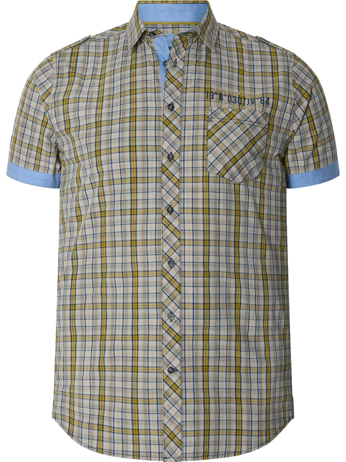 Jan Vanderstorm Kurzarmhemd "Kurzarmhemd MAINER" günstig online kaufen