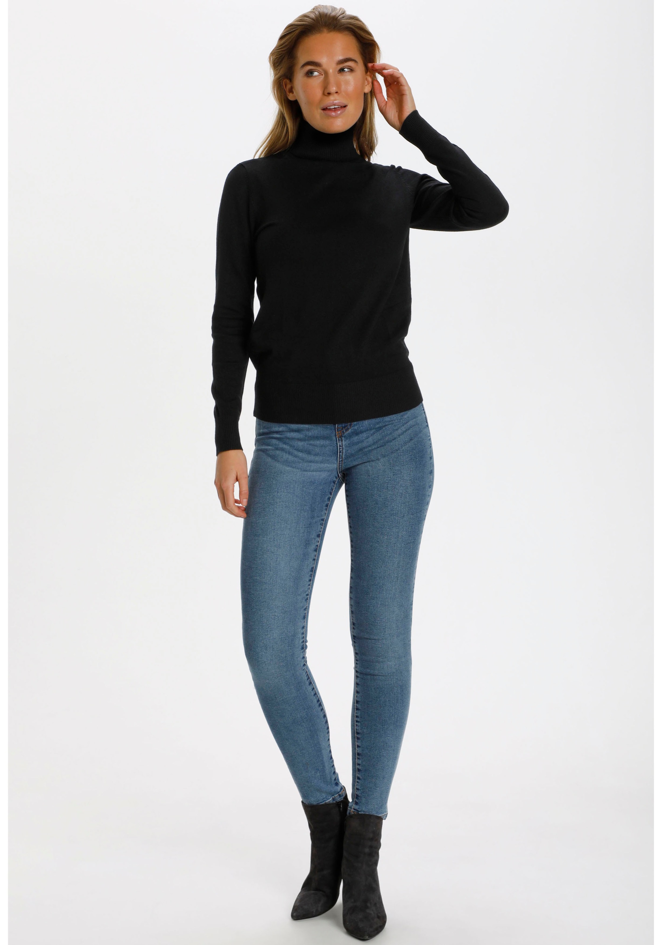 Saint Tropez Rollkragenpullover "J2046, MilaSZ Rollneck" günstig online kaufen