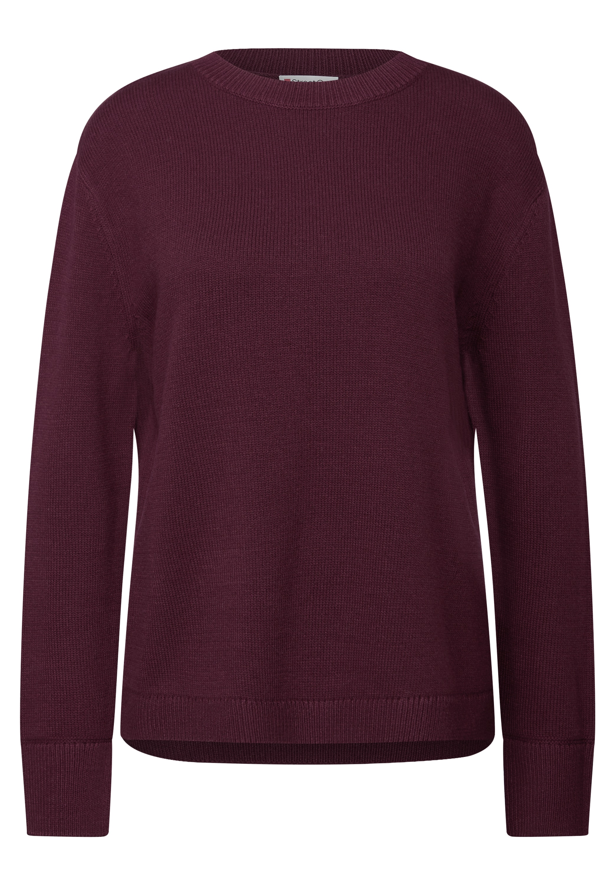 STREET ONE Strickpullover, mit Rundhalsausschnitt
