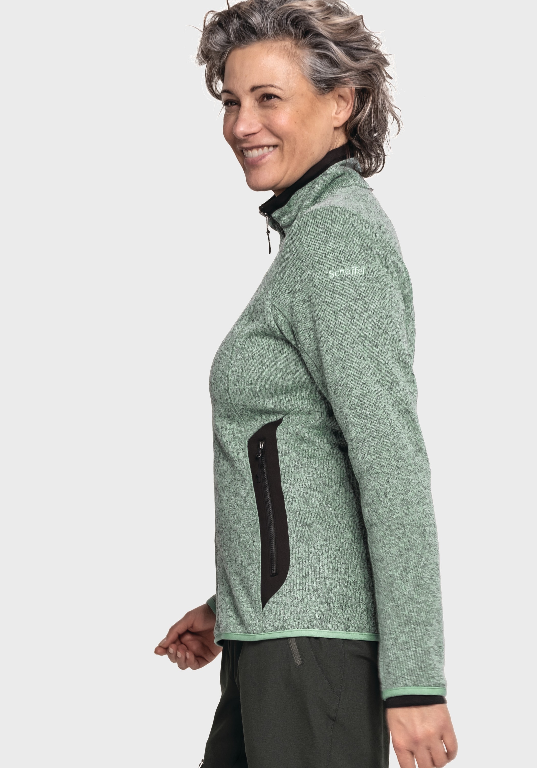 Schöffel Fleecejacke »Hiking CIRC Fleece Jk Style Yew WMS«, ohne Kapuze